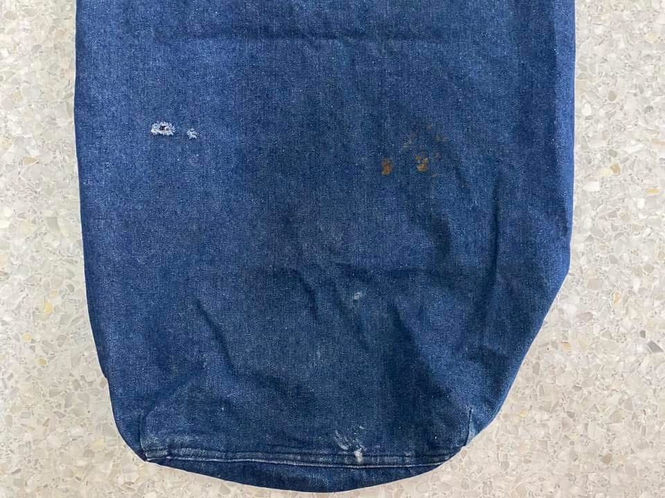 Vintage Vintage Sailor Denim Bag 1940s Size ONE SIZE - 10 Thumbnail