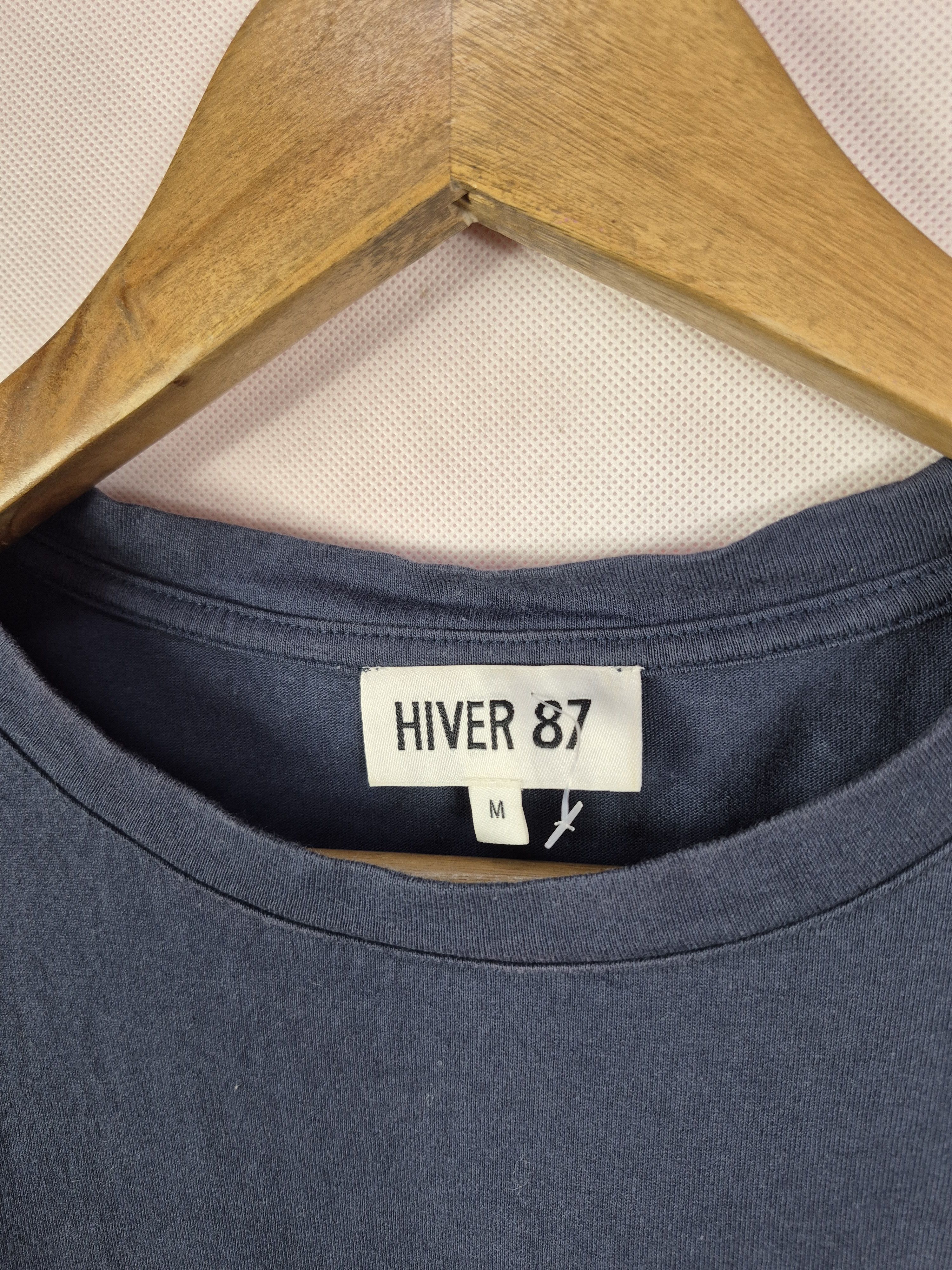 A.P.C. 🔥 APC Hiver 87 30th Anniversary Tee Velvet Spellout Size US L / EU 52-54 / 3 - 5 Thumbnail