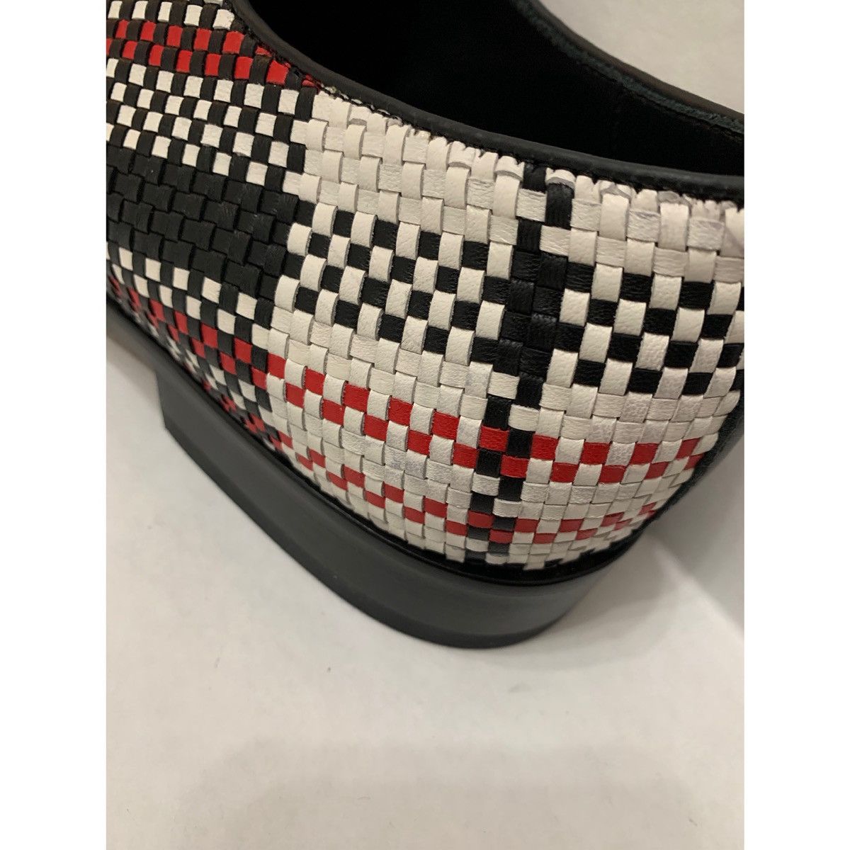 Helmut Lang HELMUT LANG WOVEN OXFORD LEATHER SHOES Size US 10 / EU 43 - 11 Thumbnail