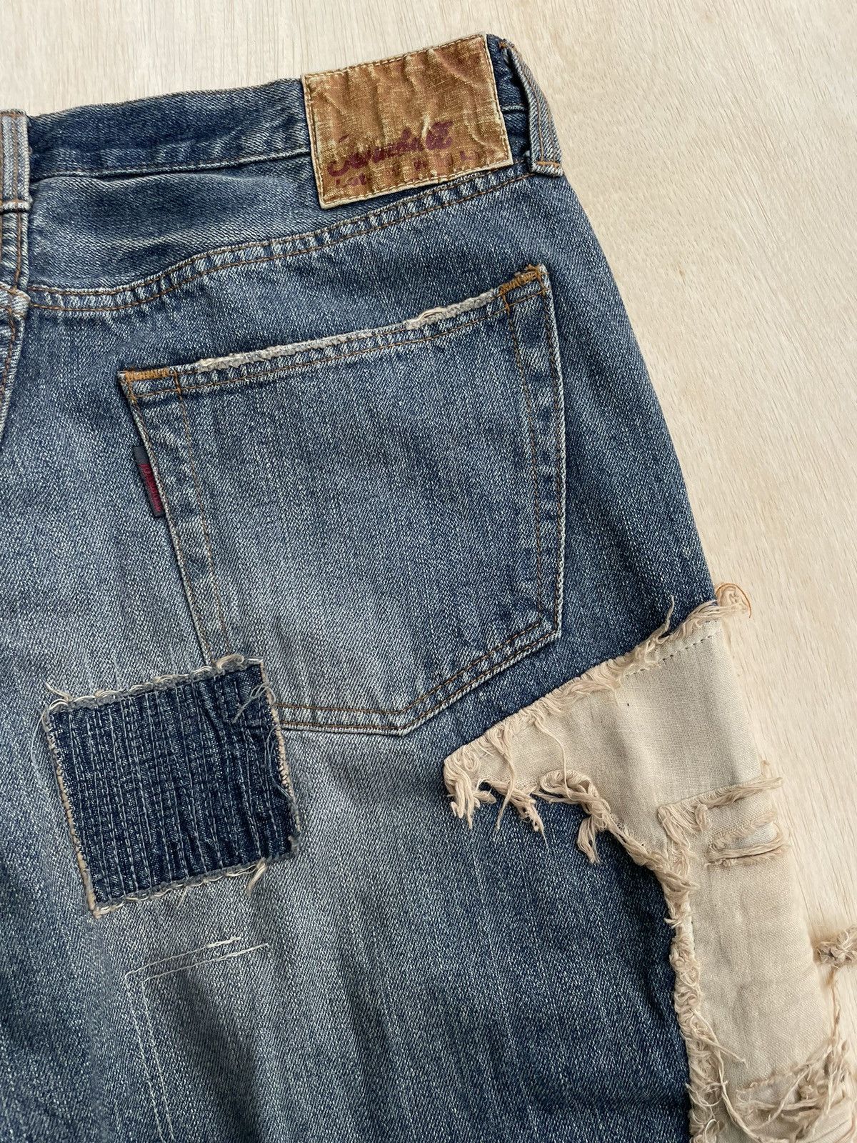 Beauty Beast × Japanese Brand × Vintage Vintage John bull Distressed Denim Jeans Size US 34 / EU 50 - 7 Thumbnail