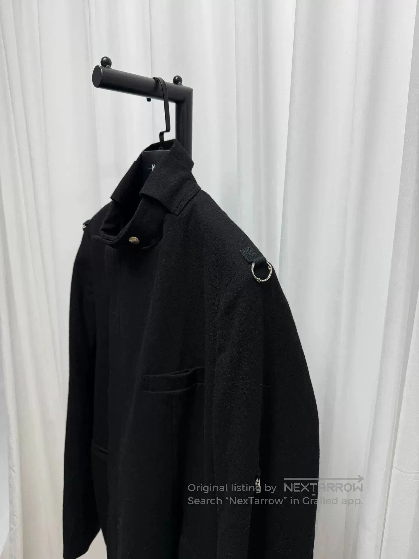 Takahiromiyashita The Soloist. soloist skull ring zip jacket black. Size US L / EU 52-54 / 3 - 4 Thumbnail