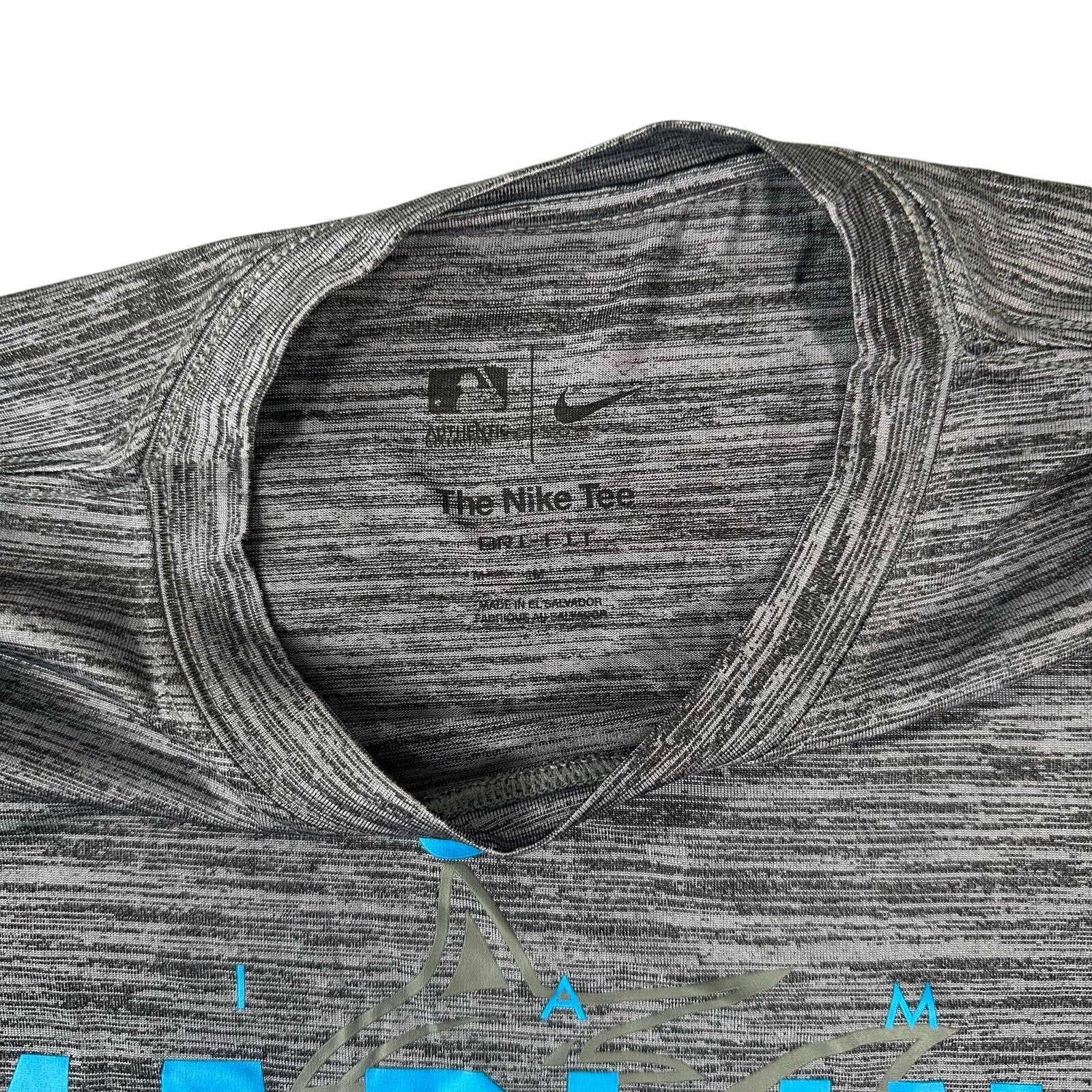 Nike Nike Miami Marlins Authentic Collection Performance T-Shirt Size US M / EU 48-50 / 2 - 6 Thumbnail
