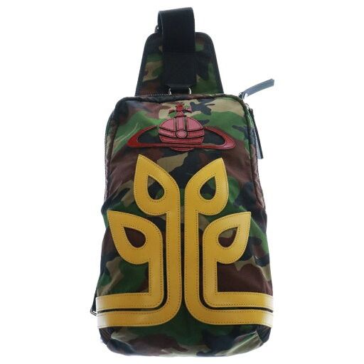 Vivienne Westwood Seed Tree Camouflauge Shoulder Bag