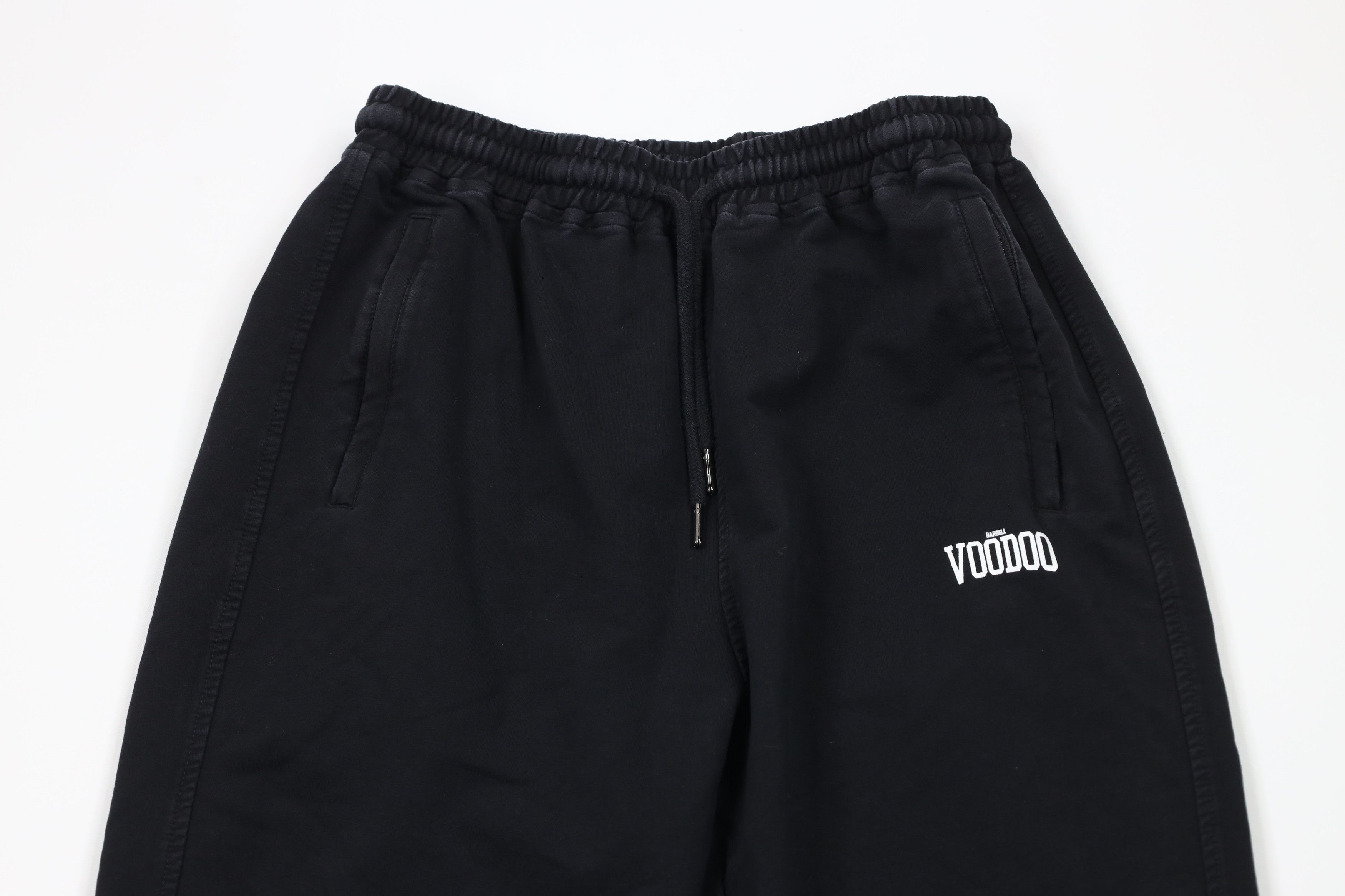 Vintage Barbell Voodoo Spell Tapered Leg Gym Sweatpants Pants Black Size US 32 / EU 48 - 2 Thumbnail