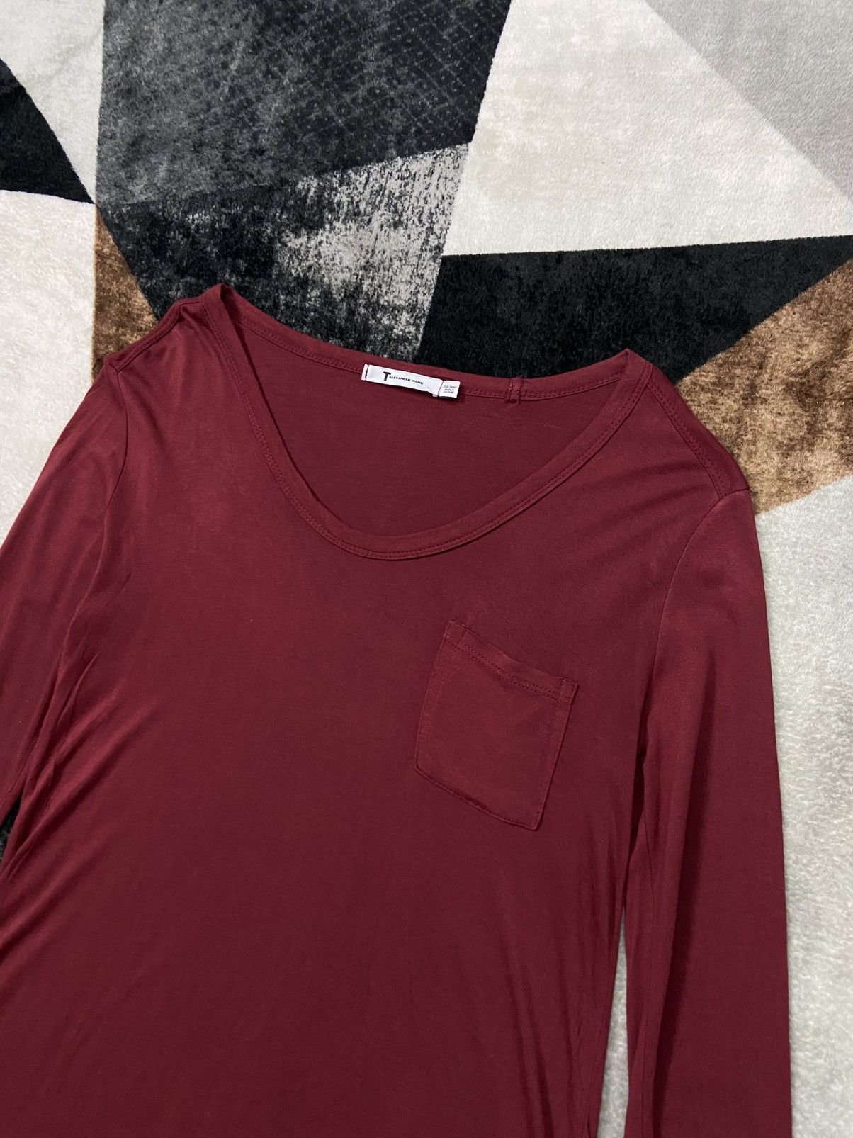 Alexander Wang T by Alexander Wang Pocket Longsleeve Tee Size US S / EU 44-46 / 1 - 3 Thumbnail