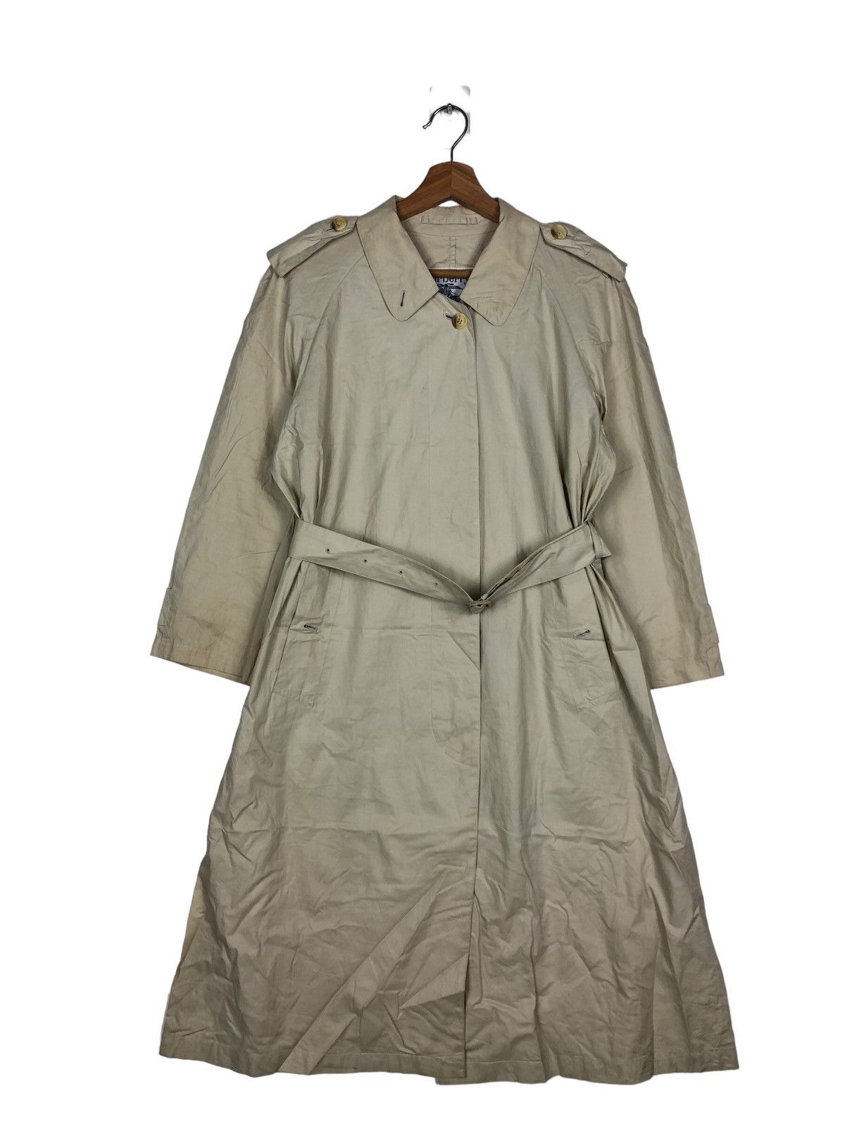 Burberry 🔥90’s Vintage Burberrys Long Jacket Japan Made Size US M / EU 48-50 / 2 - 1 Thumbnail