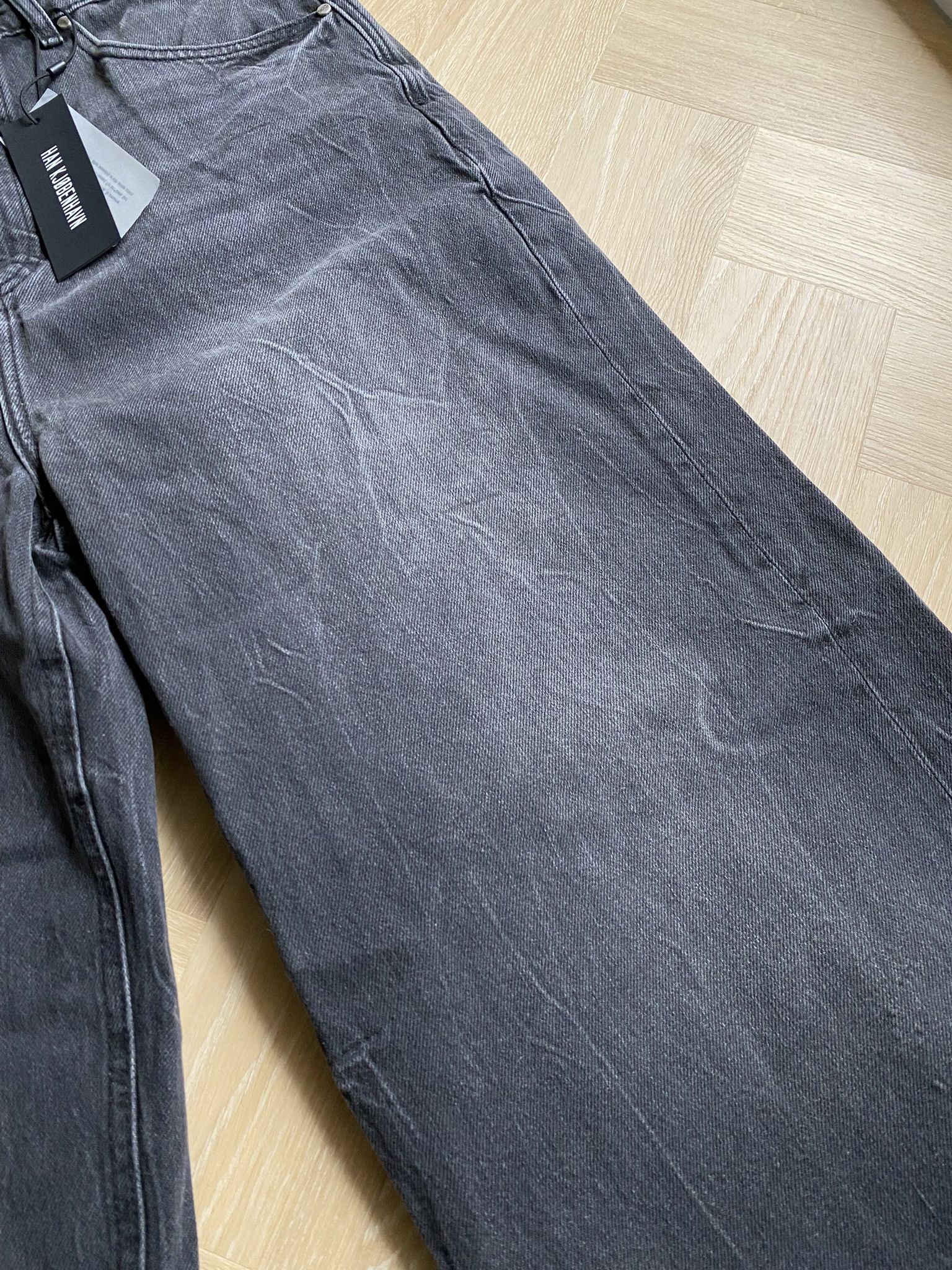 Han Kjobenhavn NWT - Baggy Denim - Black Vein Size US 33 - 13 Thumbnail