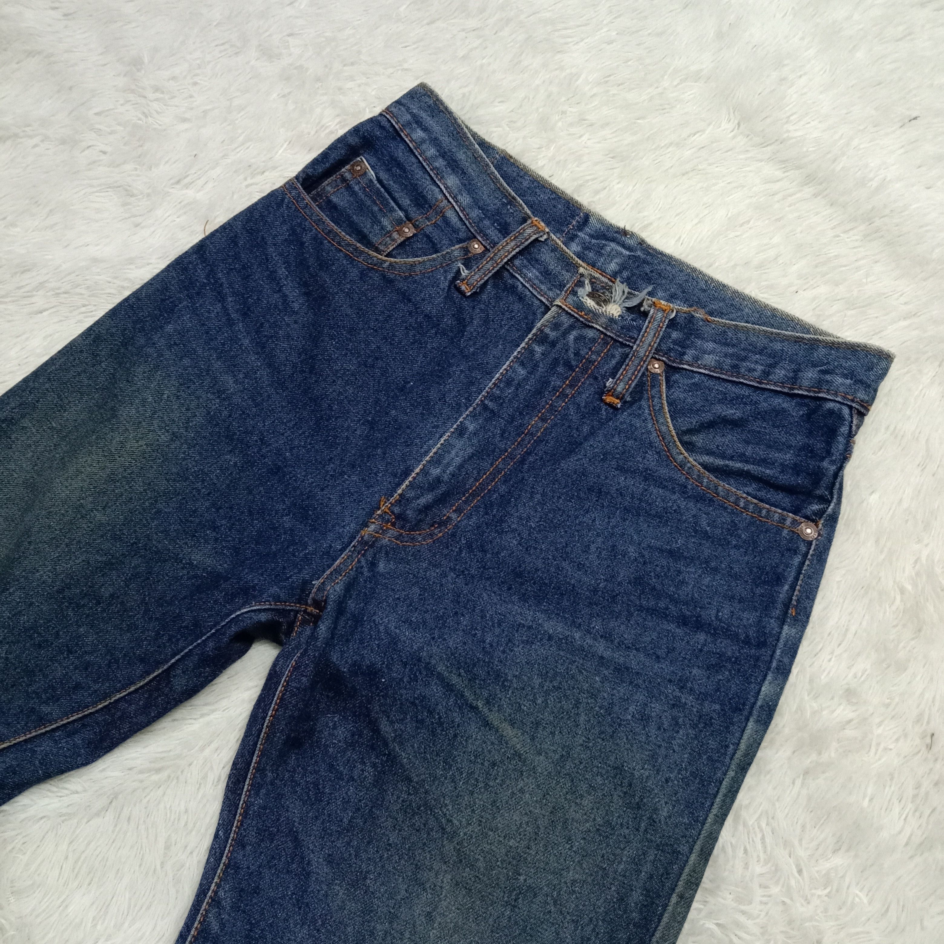 Japanese Brand 🇯🇵 Vintage 90s Bigstone Indigo Denim Size US 29 - 3 Thumbnail