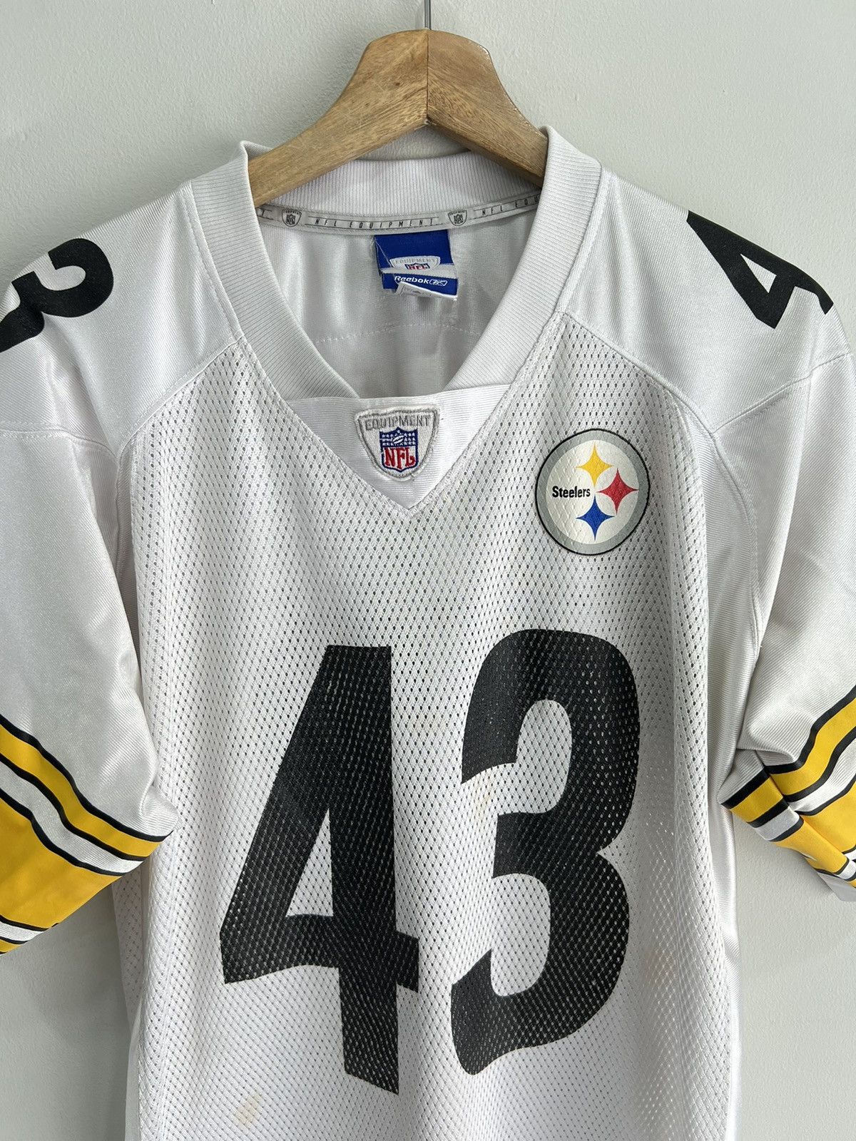 Reebok Vintage Pittsburgh Steelers Football Jersey Polamalu Size US M / EU 48-50 / 2 - 7 Thumbnail