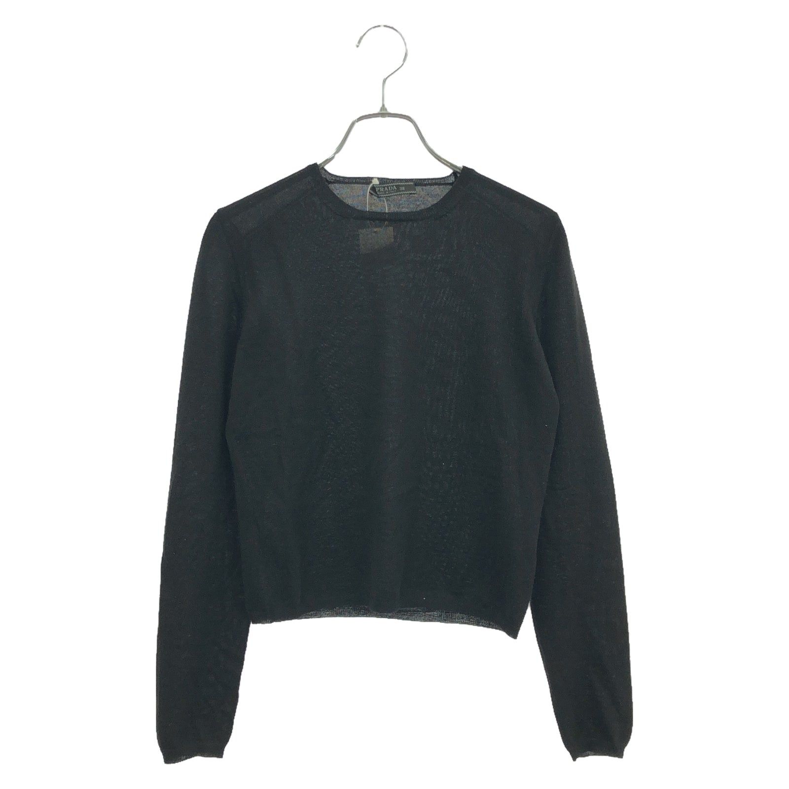 Prada Prada Knit Cashmere Black Size ONE SIZE - 1 Thumbnail