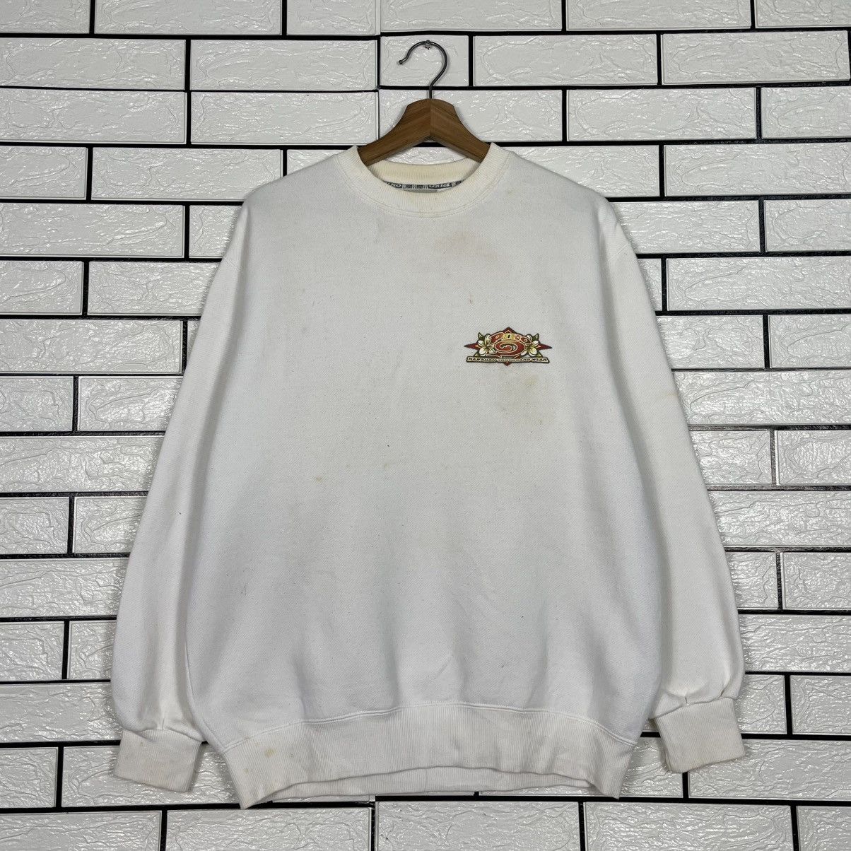 Japanese Brand Piko Hawaian Longboard Wear Sweatshirt Size US M / EU 48-50 / 2 - 1 Thumbnail
