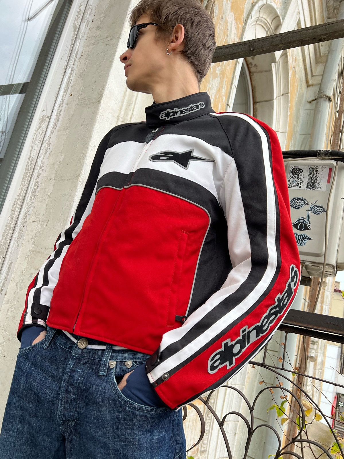 Alpinestars Alpinestars Heliot Emil style racing jacket protection Size US M / EU 48-50 / 2 - 1 Thumbnail