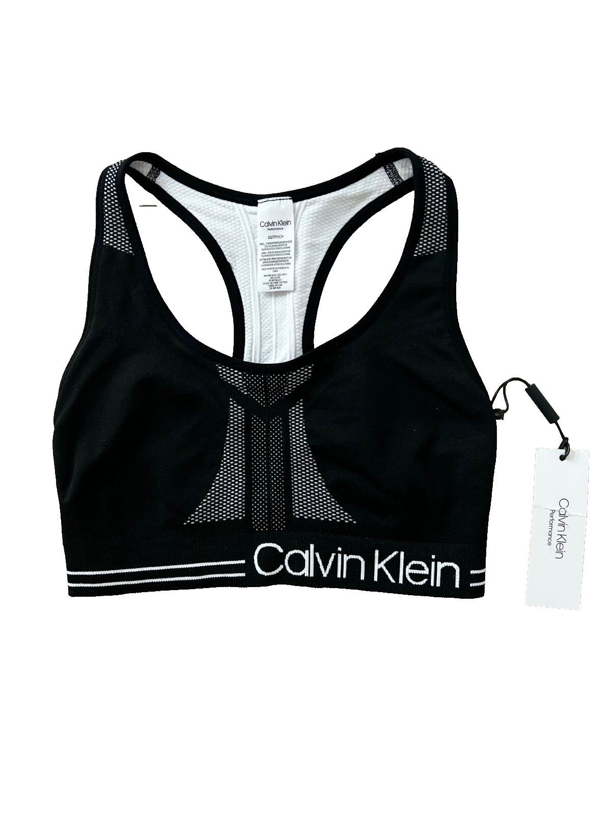 Calvin Klein Calvin Klein CK Performance Reversible Sports Bra ( XS ) Size XS / US 0-2 / IT 36-38 - 4 Thumbnail