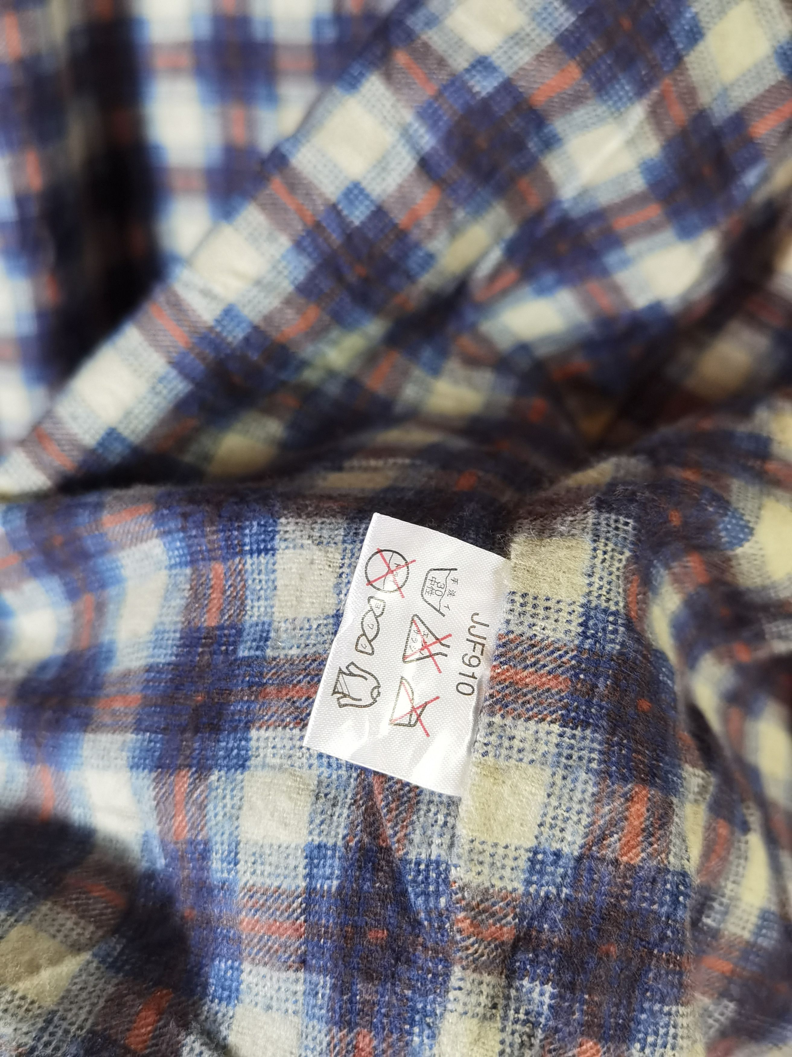 G10 VINTAGE CHECK JEEP COACH JACKET MAROON