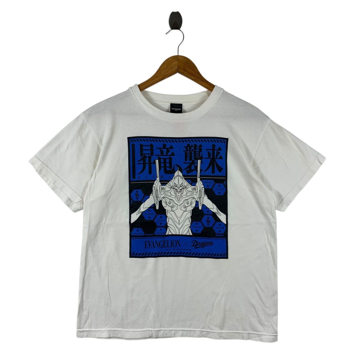 Anime × Japanese Brand EVANGELION X DRAGONS neon genesis ANIME tee Size US M / EU 48-50 / 2 - 1 Thumbnail