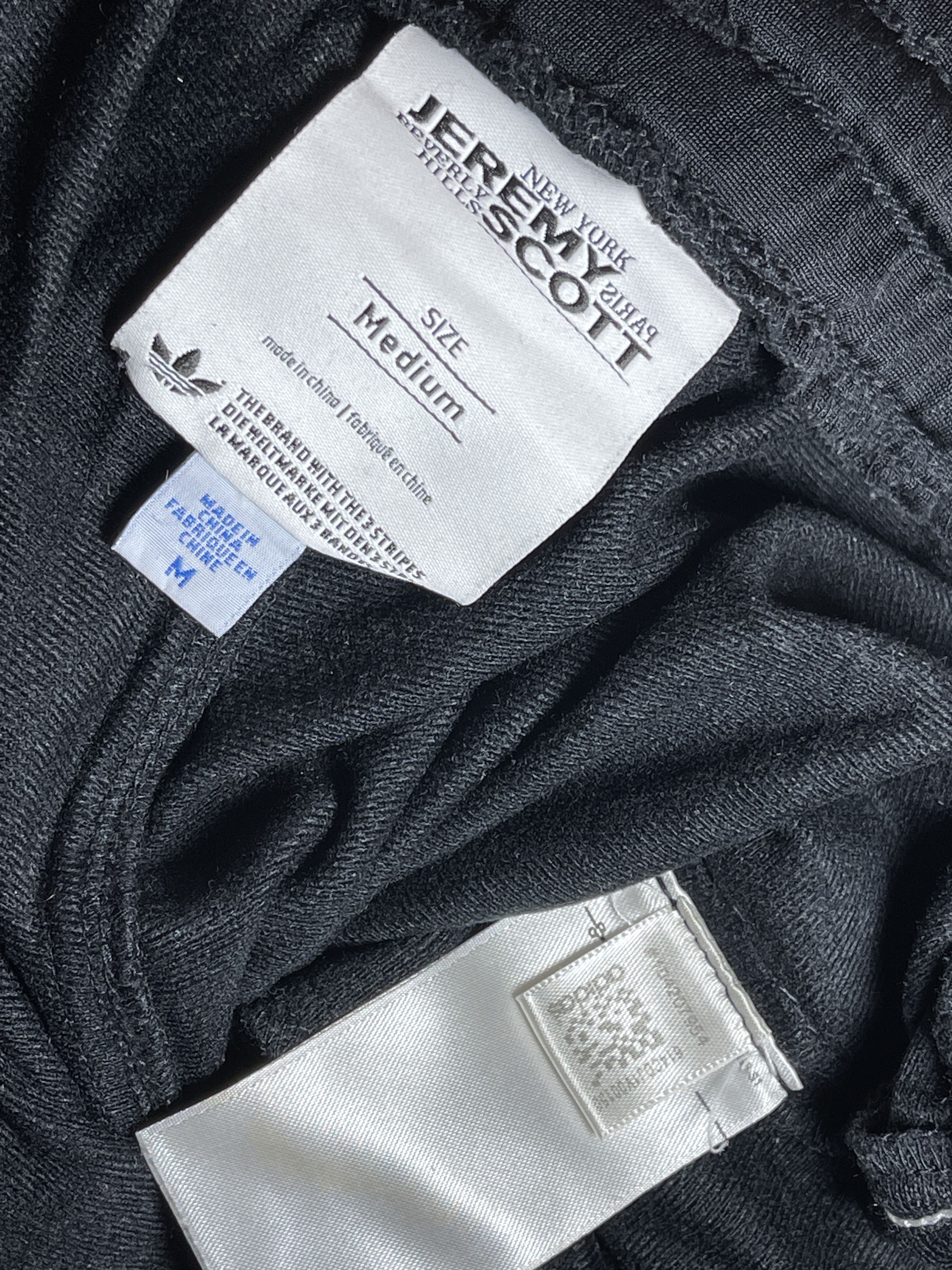 Adidas × Jeremy Scott ADIDAS JEREMY SCOTT TRACK PANTS Fringe Tracksuit O21026 sz M Size US 32 / EU 48 - 6 Thumbnail