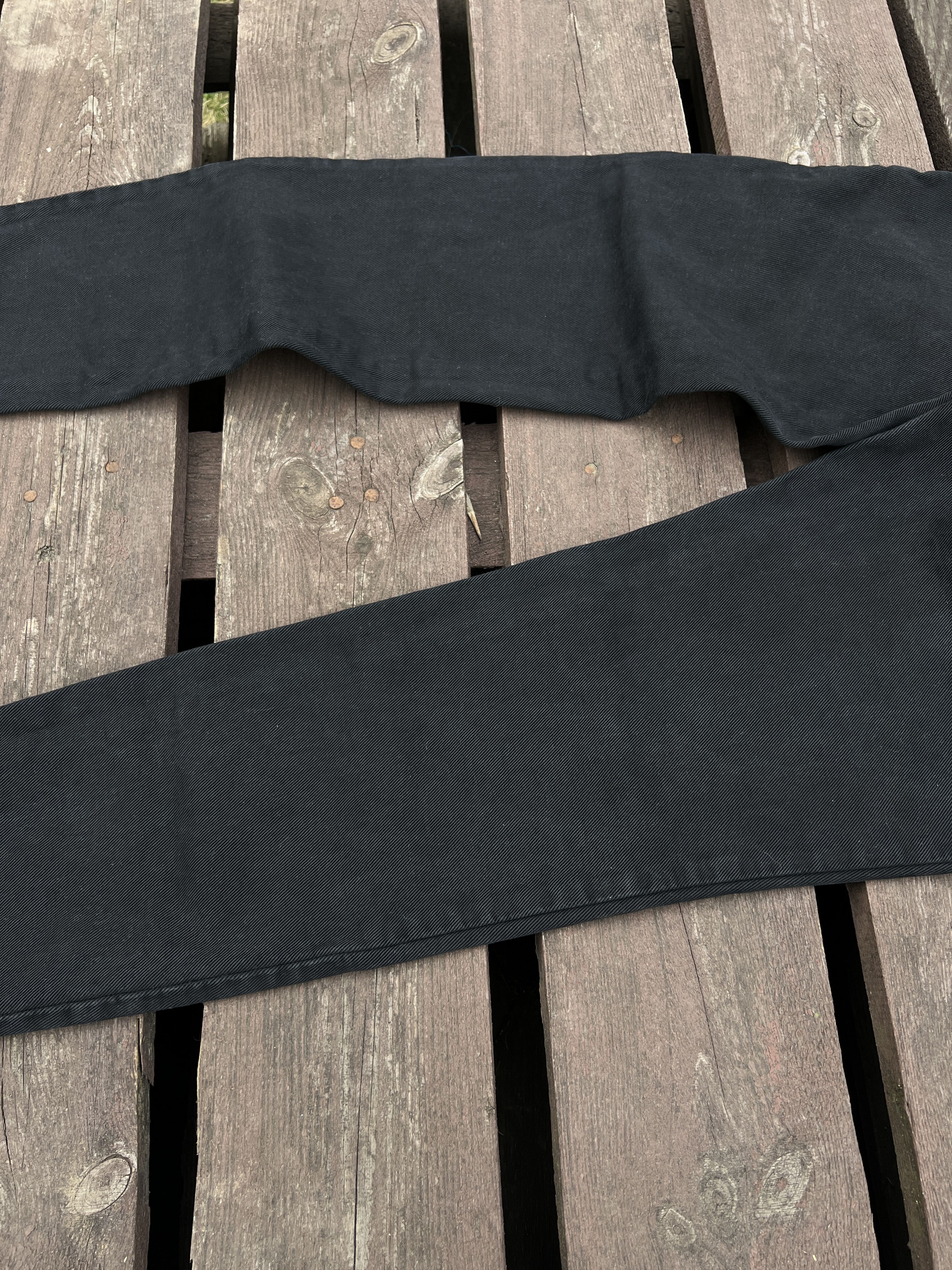 Versace Versace Jeans Couture 90s Vintage Denim Black Jeans Size 24" / US 00 / IT 34 - 4 Thumbnail
