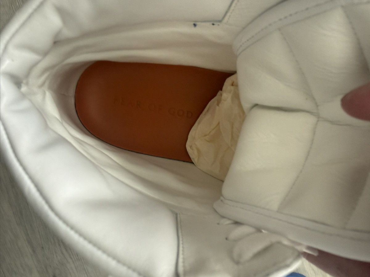 Fear of God fear of god White blue bball leather sneaker Size US 12 / EU 45 - 7 Thumbnail