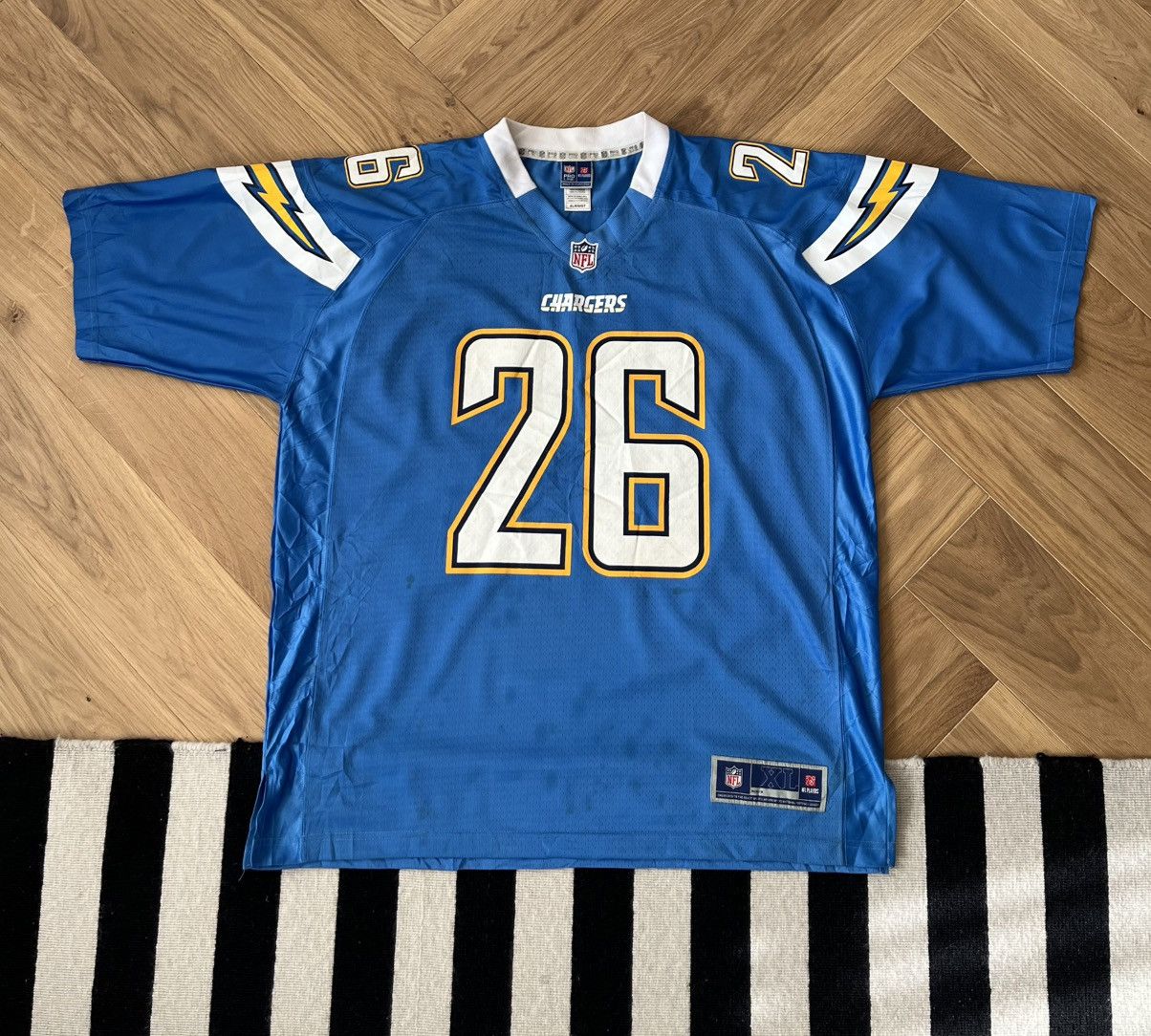 NFL Los Angeles chargers powder blue Jersey Flowers 26 Size US XL / EU 56 / 4 - 1 Thumbnail