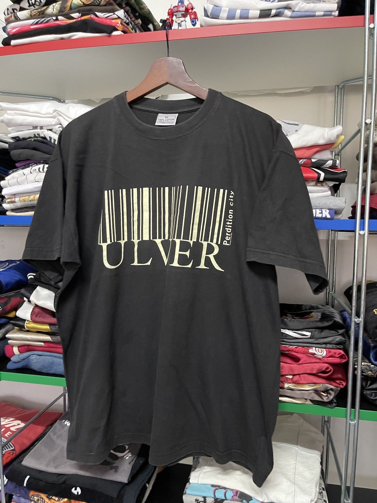 Band Tees Vintage Ulver Perdition City Rave Electronic Band Tee Size US XL / EU 56 / 4 - 3 Thumbnail