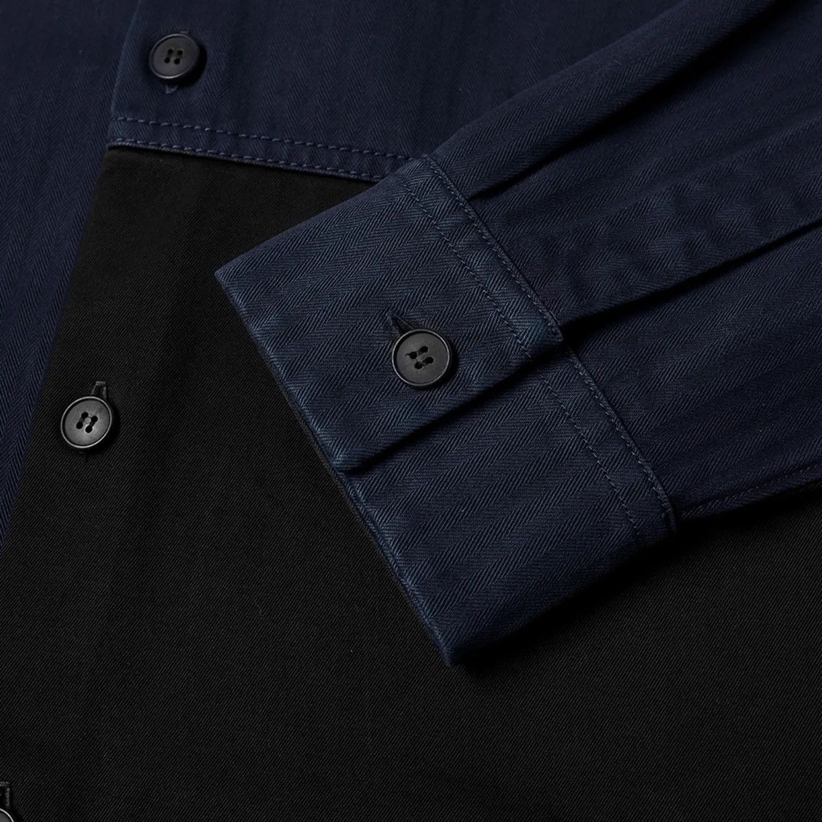 OAMC Cascade Navy Heavy Cotton Shirt Size US M / EU 48-50 / 2 - 5 Thumbnail