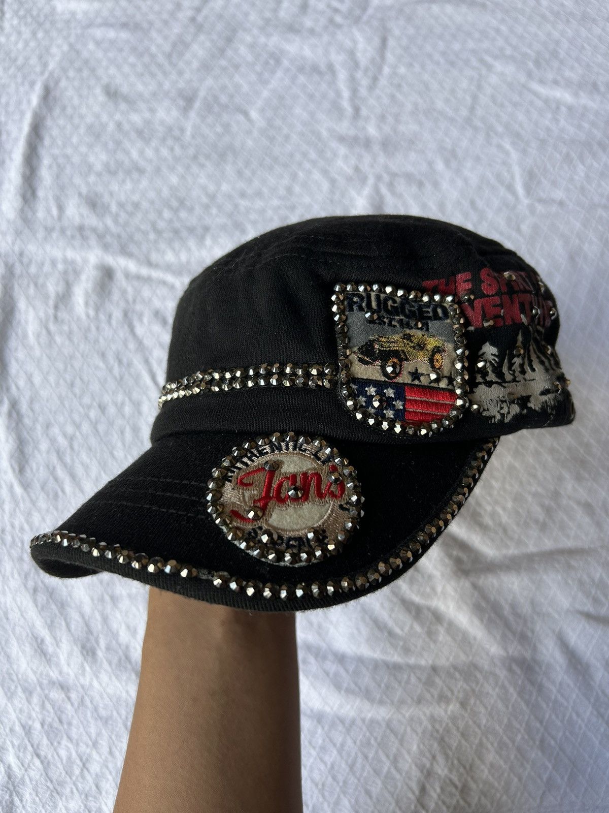 If Six Was Nine × Japanese Brand × KMRii 💸BINDINGOFFER💸The Spirit of Venture Studded Gothic Hats Size ONE SIZE - 2 Thumbnail
