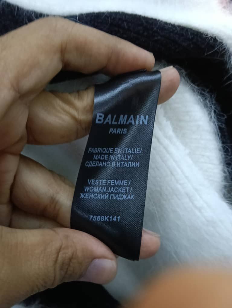 Balmain Vintage Balmain Veste Femme Jacket Size L / US 10 / IT 46 - 4 Thumbnail