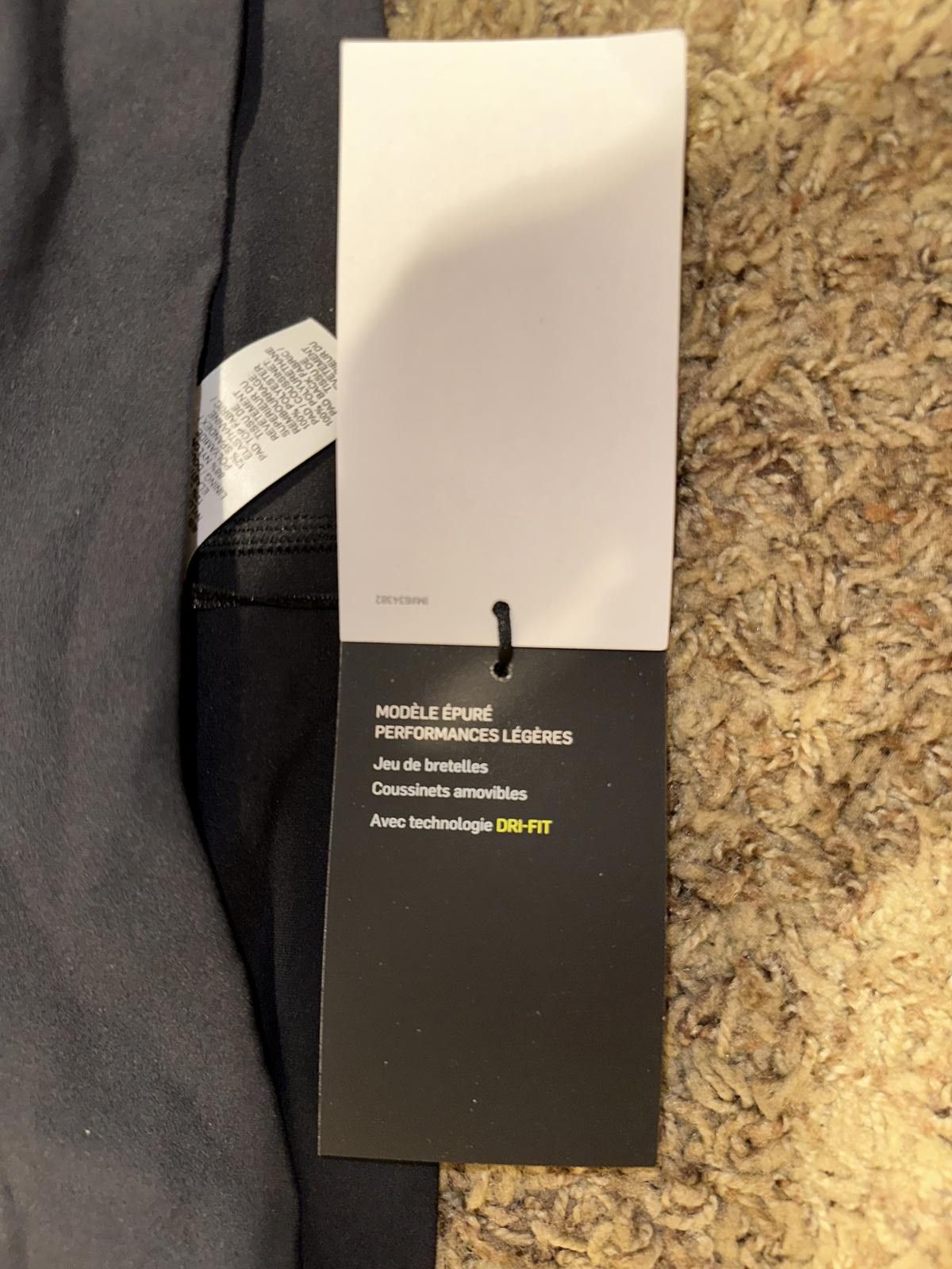 Nike Nike Women’s Yoga Layered Indy Light Support Sports Bra Size ONE SIZE - 8 Thumbnail