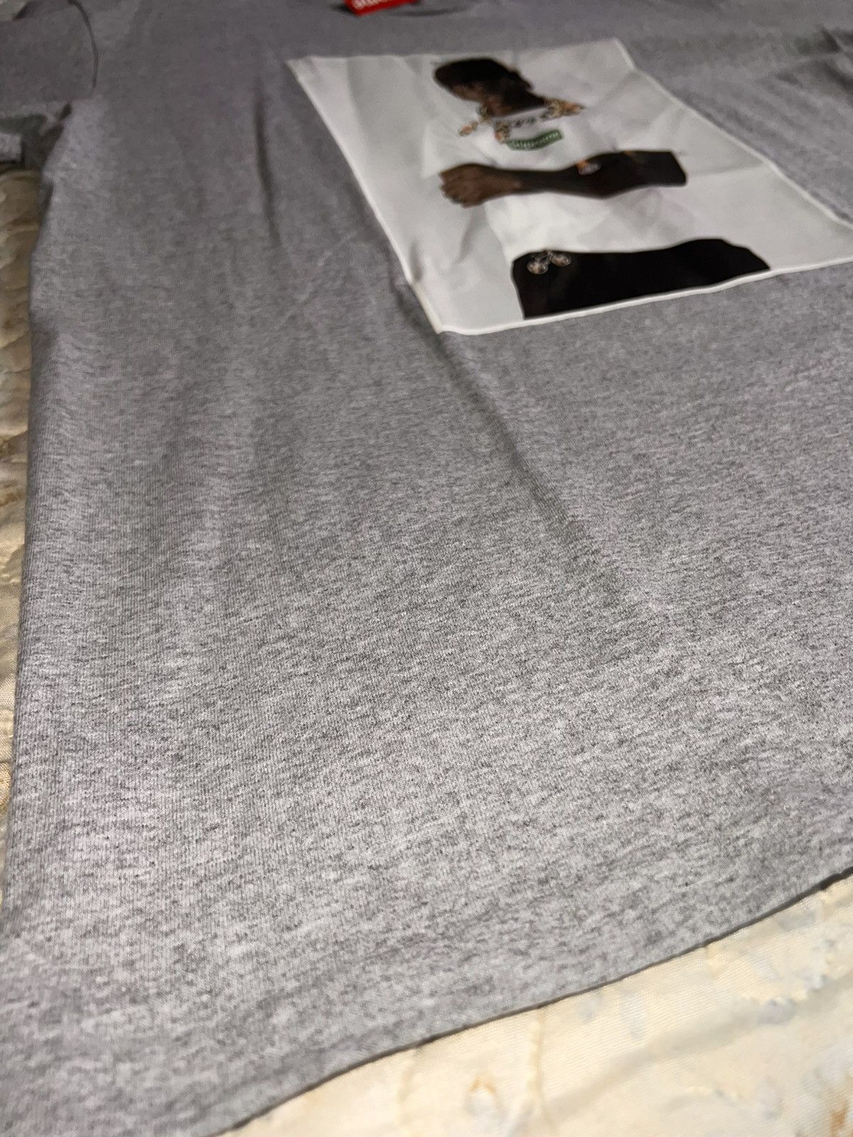 Supreme L Supreme x Tyler the Creator phot tee Tshirt grey box logo Size US L / EU 52-54 / 3 - 11 Thumbnail