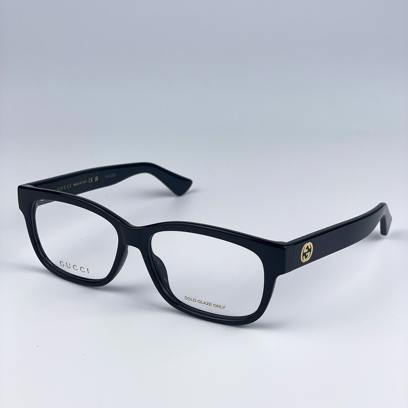 Gucci NEW Gucci GG1341O 001 Black Square Unisex Eyeglasses Size ONE SIZE - 3 Thumbnail