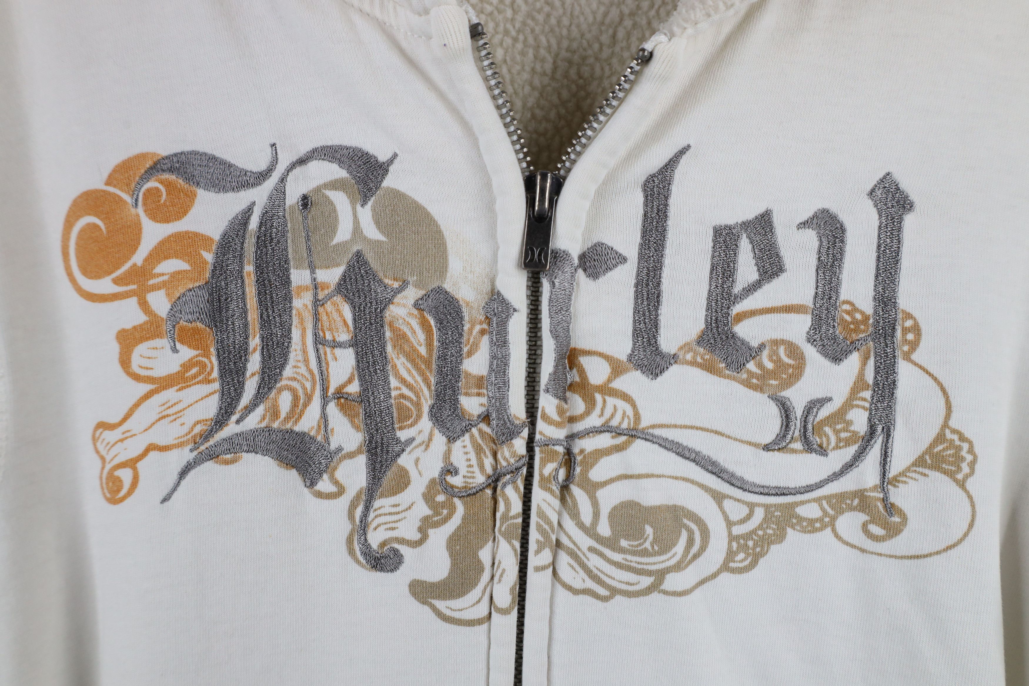 Hurley × Vintage Vintage Y2K Hurley Surfing Deep Pile Fleece Lined Hoodie Size L / US 10 / IT 46 - 4 Thumbnail