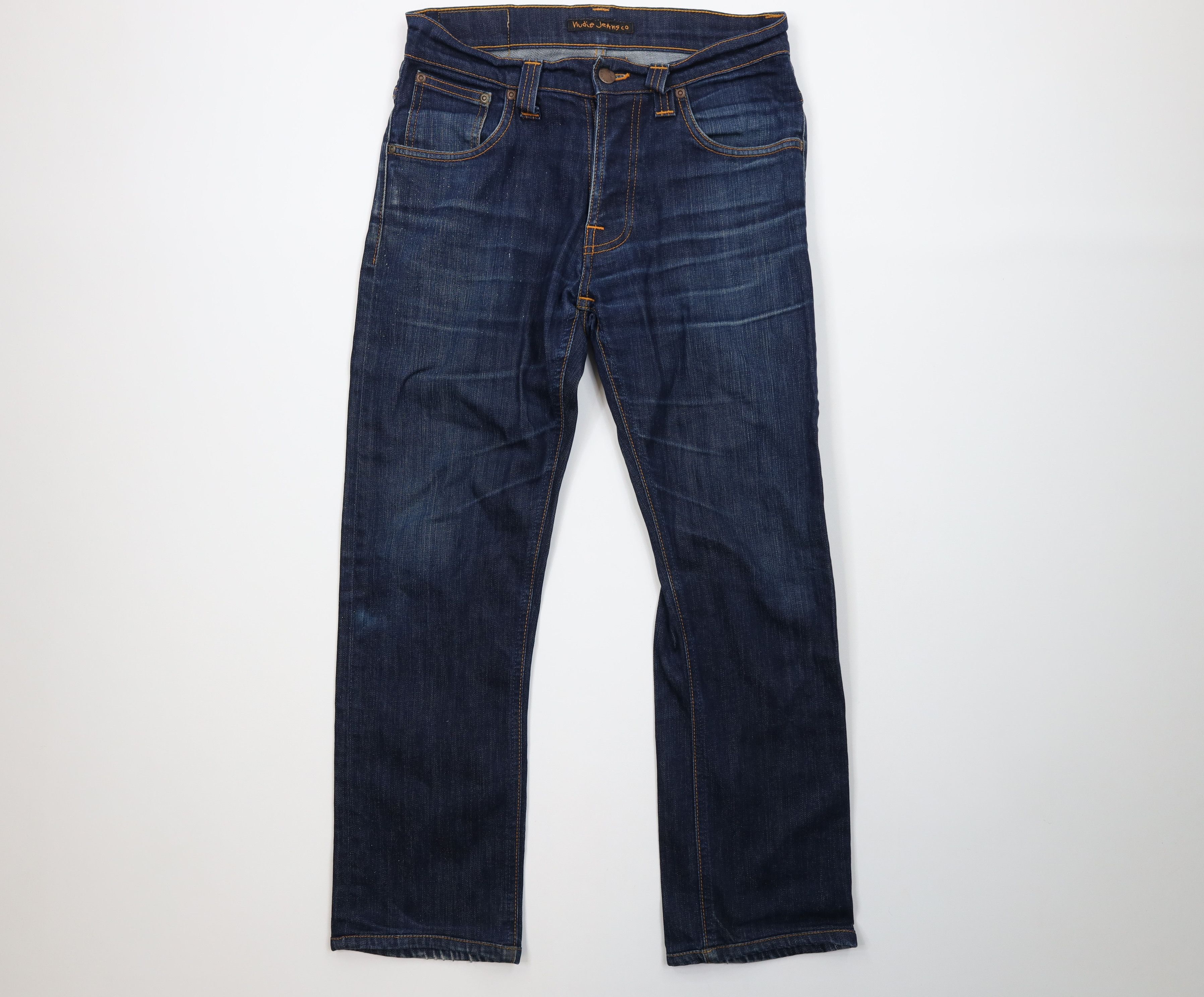 Nudie Jeans Nudie Jeans Co Average Joe Organic Cotton Button Fly Jeans Size US 30 / EU 46 - 1 Thumbnail