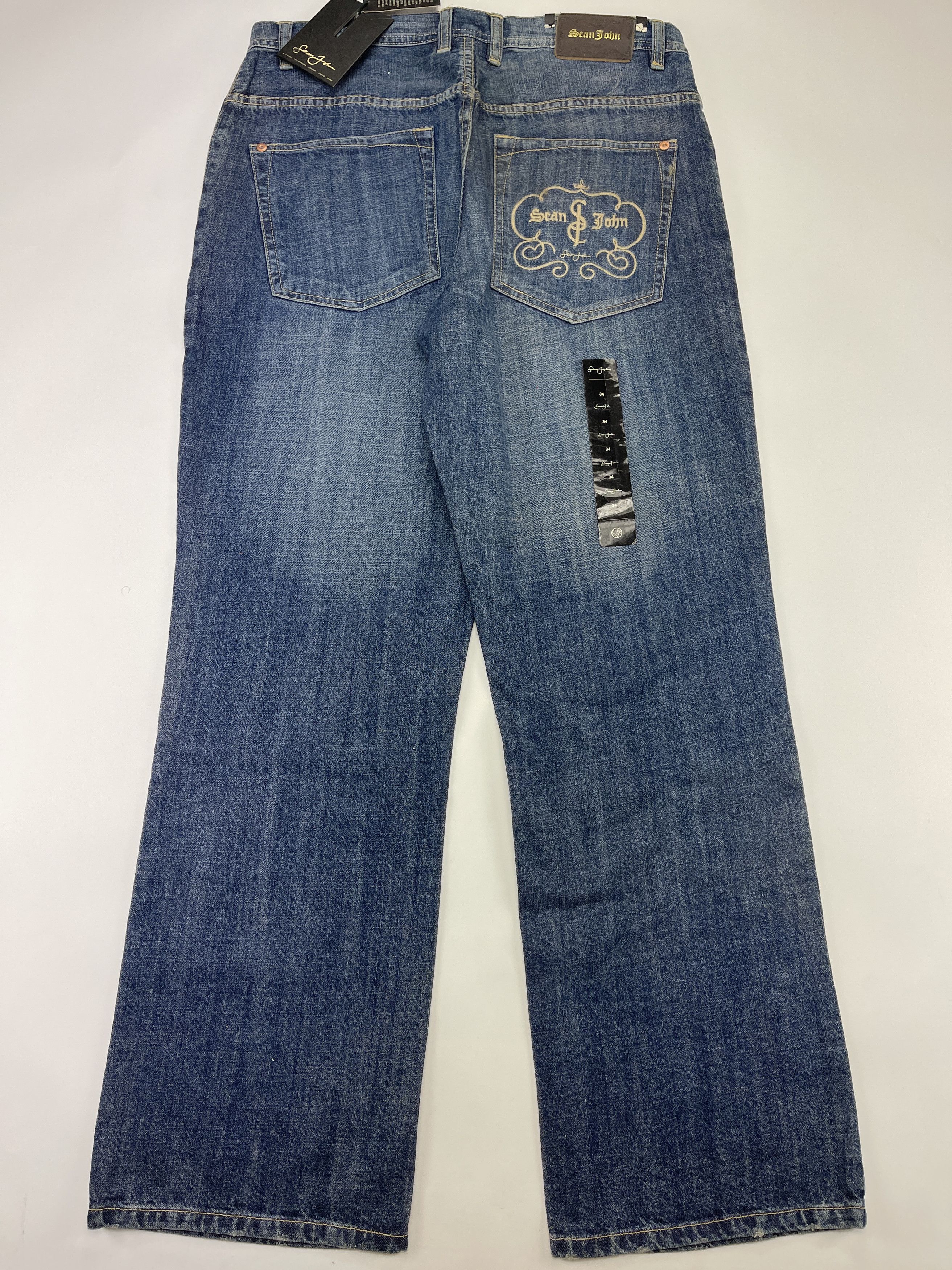 Sean John jeans vintage 90s hip hop baggy jeans 1990s 34