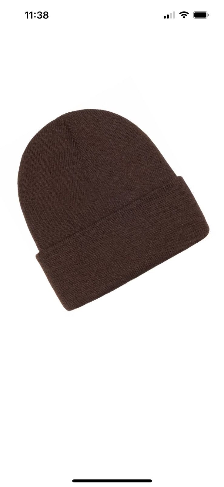 Stussy Stussy cuff stock beanie accessory hat streetwear brown Size ONE SIZE - 3 Thumbnail