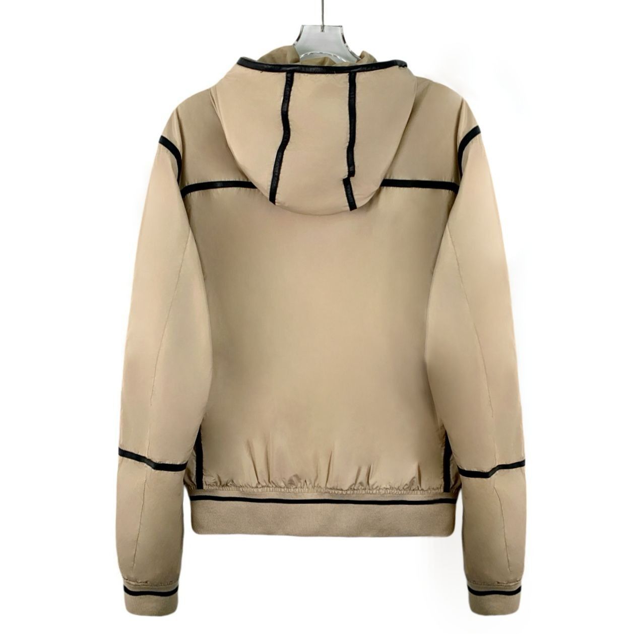Versace Versace Beige Patchwork Hooded Zipper Jacket Size M Long-Sle Size US M / EU 48-50 / 2 - 8 Thumbnail