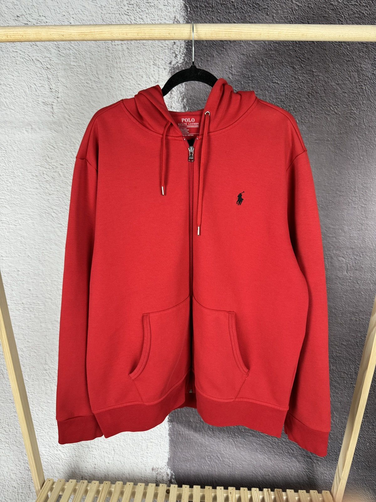 Polo Ralph Lauren Polo Ralph Lauren performance red basic hoodie Size US XL / EU 56 / 4 - 2 Thumbnail