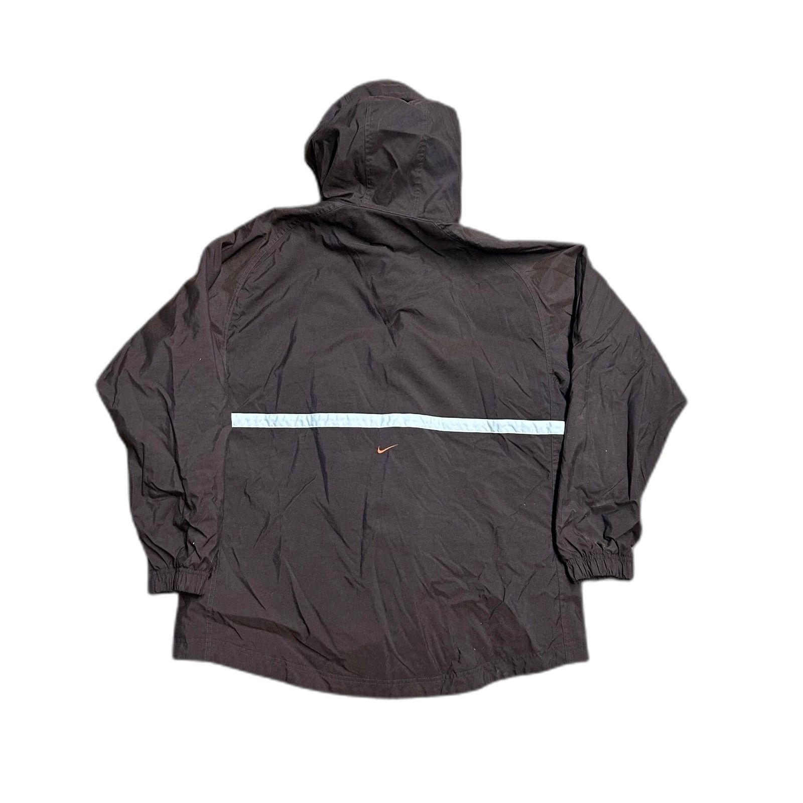 Nike Vintage Nike Double Zip Track Brown Jacket 90's M Center Che Size US M / EU 48-50 / 2 - 6 Thumbnail