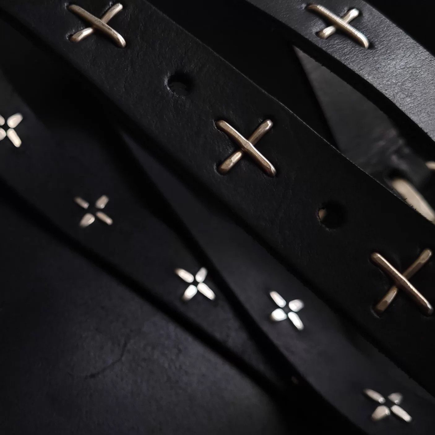 Ma+ M.A+ M.Amadei EL2C X 925 Buckle Belt S/M/L Size ONE SIZE - 9 Thumbnail