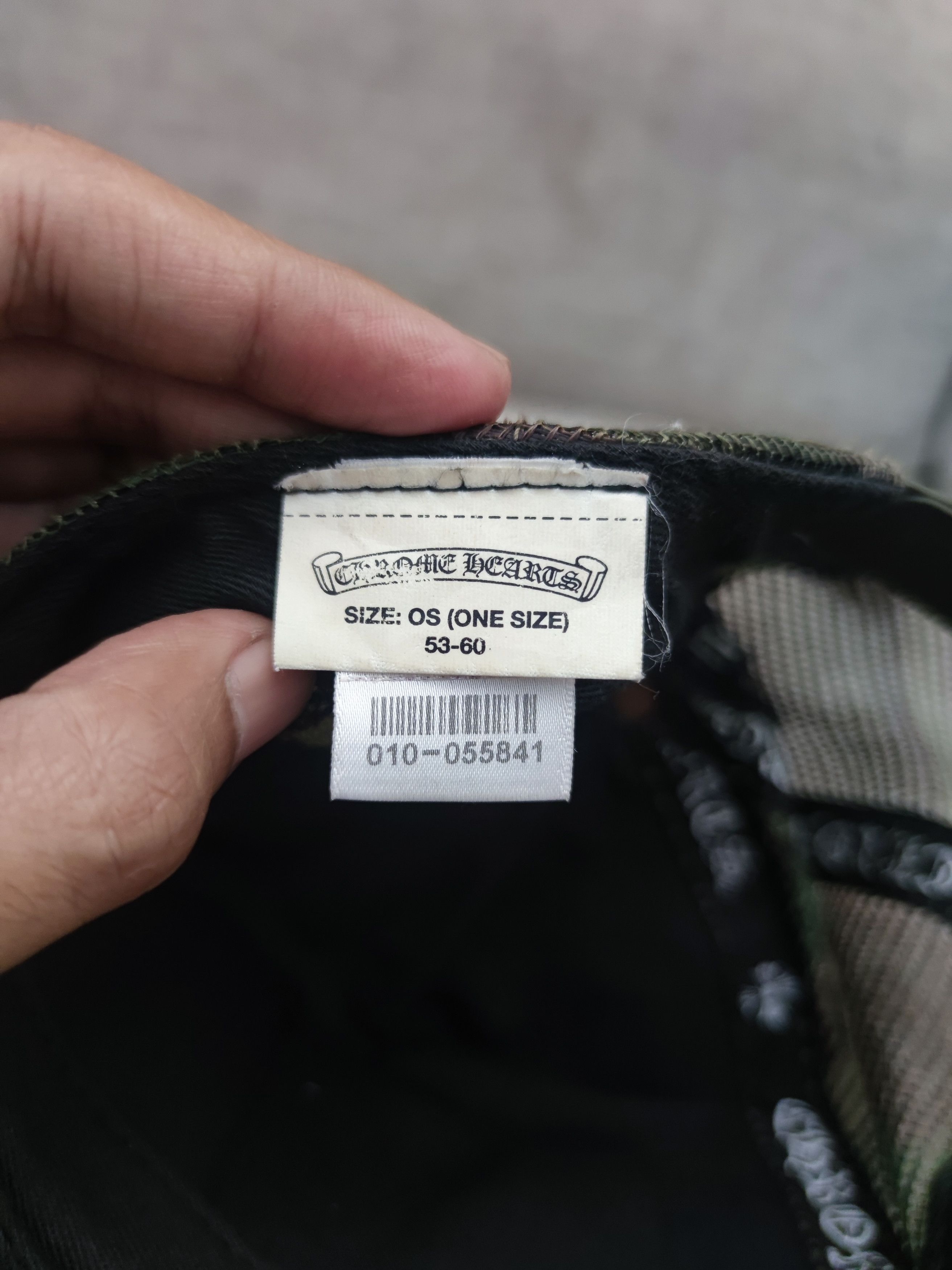 Chrome Hearts ChromHearts Camo FUCK Hat Size ONE SIZE - 6 Thumbnail
