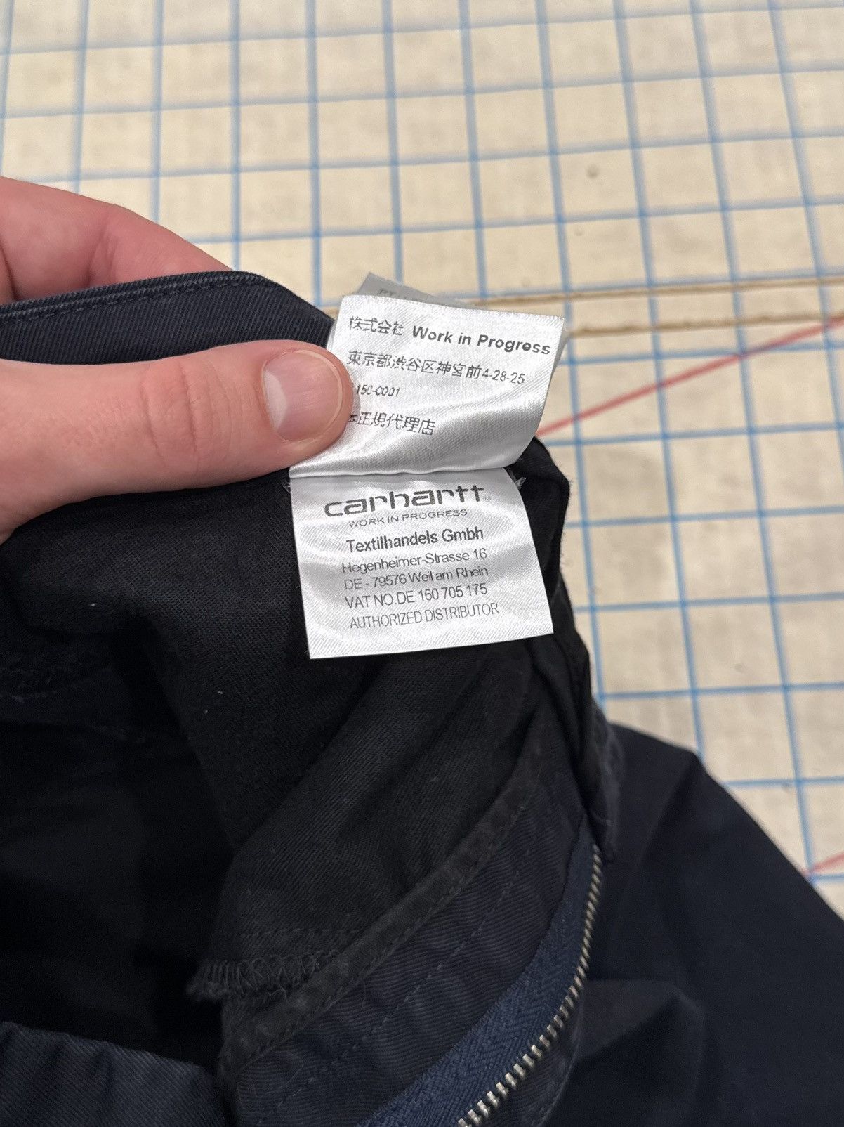 Carhartt Wip Carhartt WIP Sid Pant Mens Size 33 Navy Blue Size US 33 - 9 Thumbnail