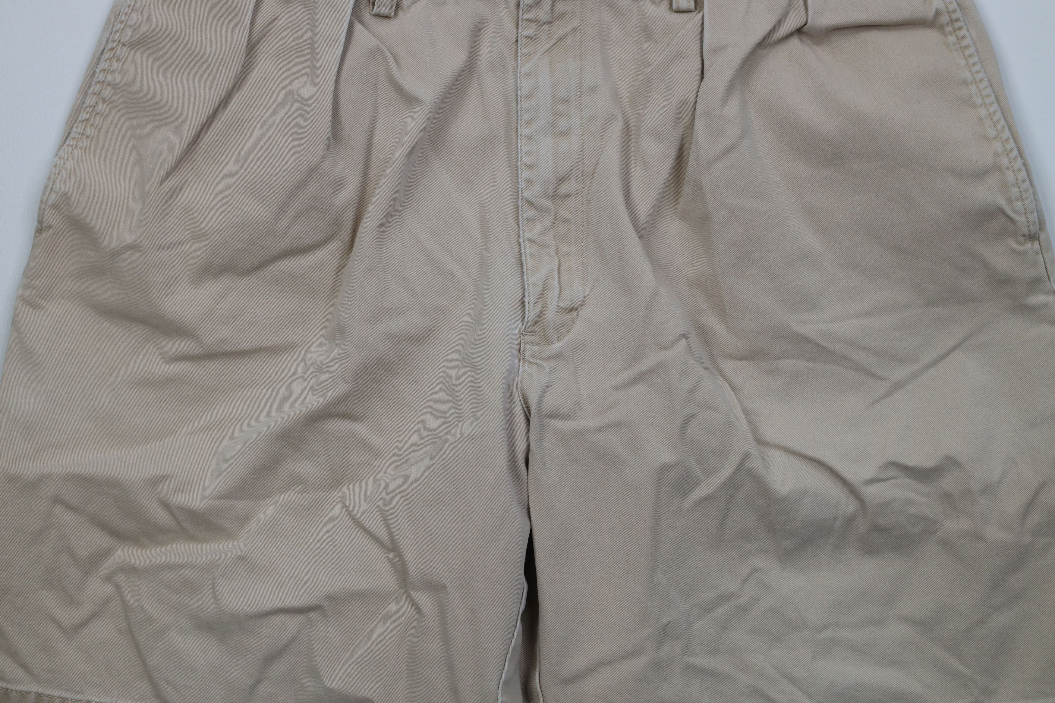 Ralph Lauren Vintage 90s Ralph Lauren Above Knee Chino Shorts Cotton Size US 36 / EU 52 - 3 Thumbnail