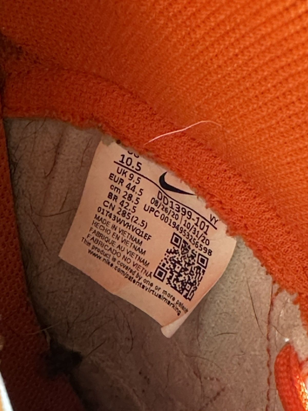 Nike Nike Dunk Syracuse High Size US 11 / EU 44 - 5 Thumbnail