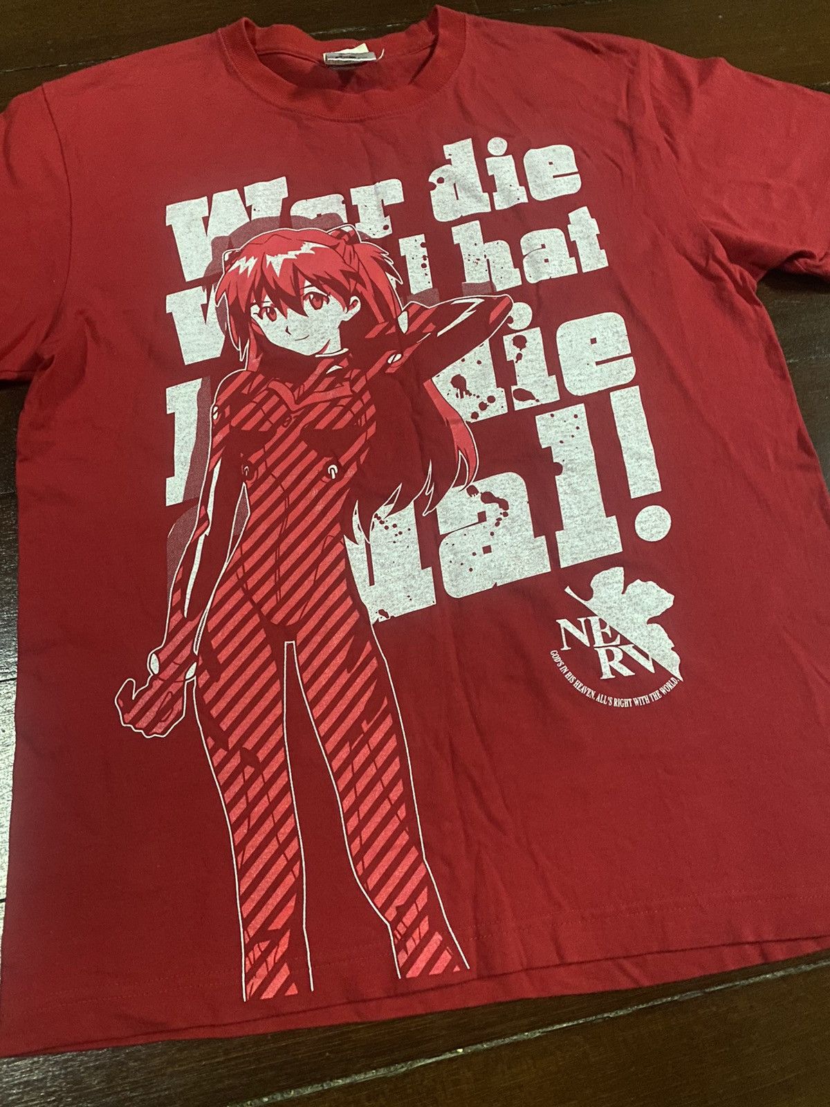 Anime vintage Evangelion Asuka Langley Soryu character cospa anime Size US M / EU 48-50 / 2 - 6 Thumbnail