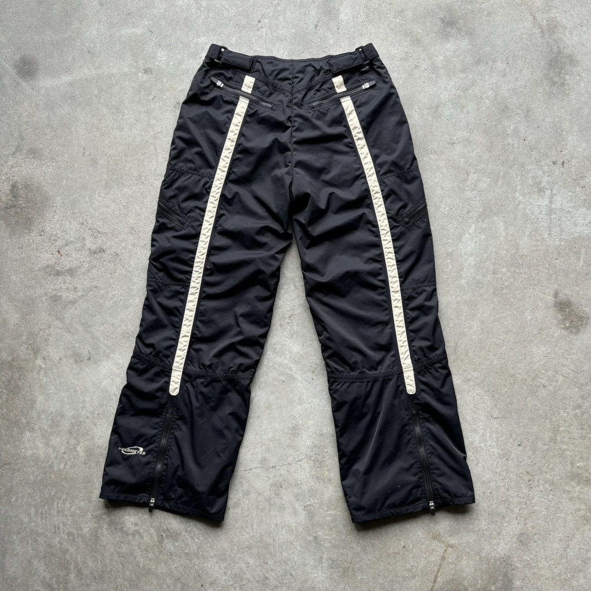 Obermeyer × Vintage vintage Y2K OBERMEYER Baggy Ski Striped Cargo Skiing Pants Size 30" / US 8 / IT 44 - 10 Thumbnail
