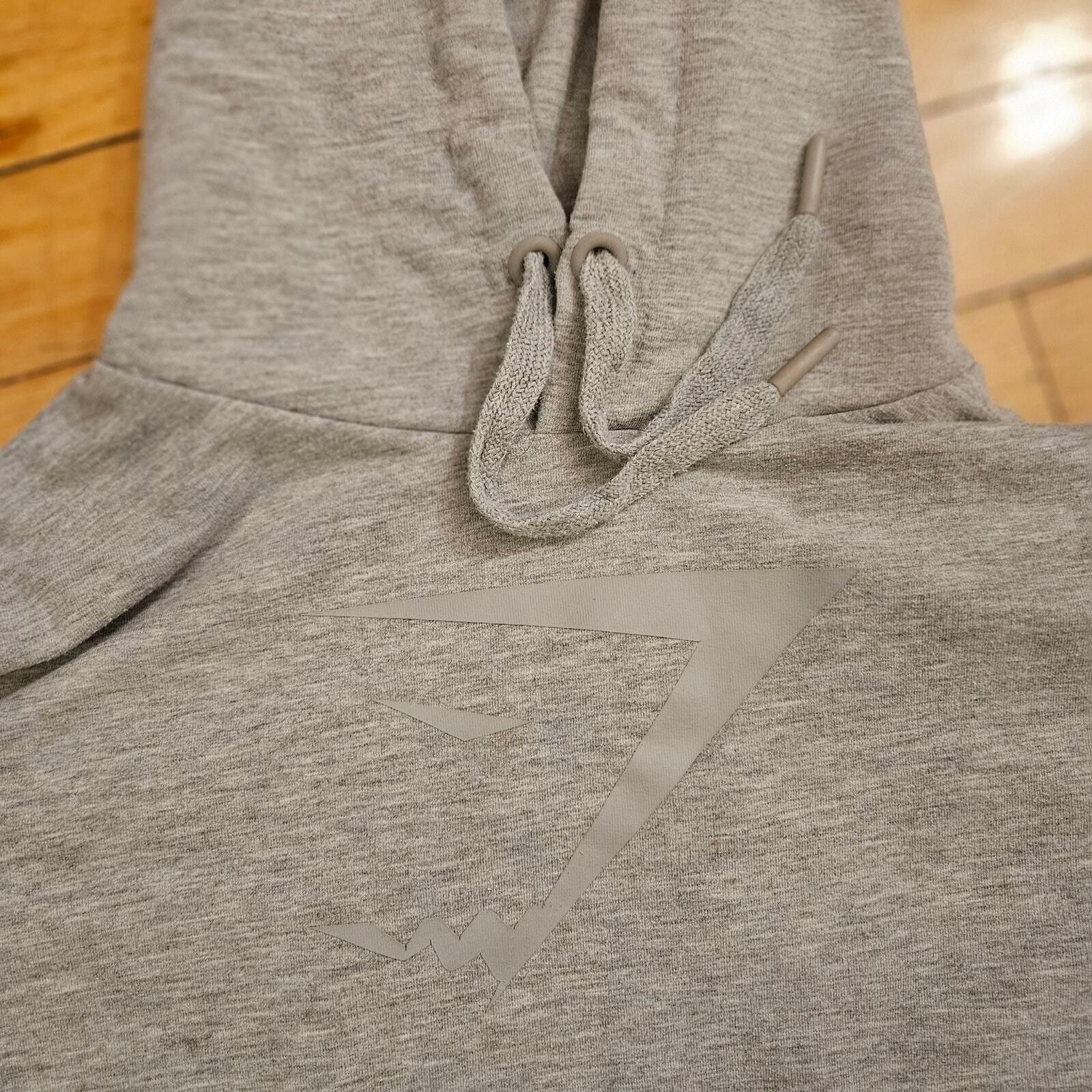 Gymshark Gymshark Cropped Hoodie | Light Gray | Size S Size US S / EU 44-46 / 1 - 6 Thumbnail