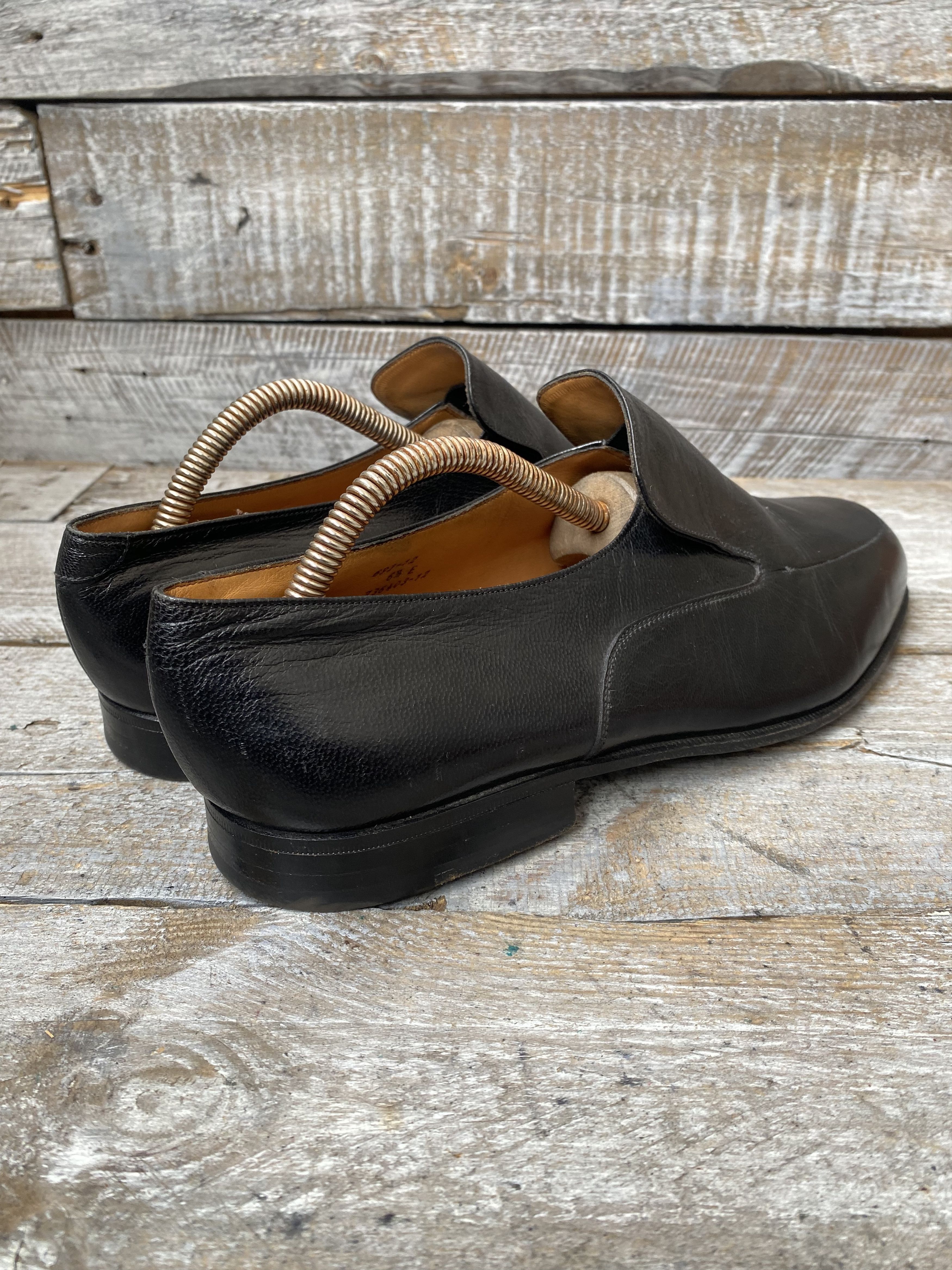 J.M. Weston J.M.Weston black leather slip on loafers sz Size US 6.5 / EU 39-40 - 6 Thumbnail