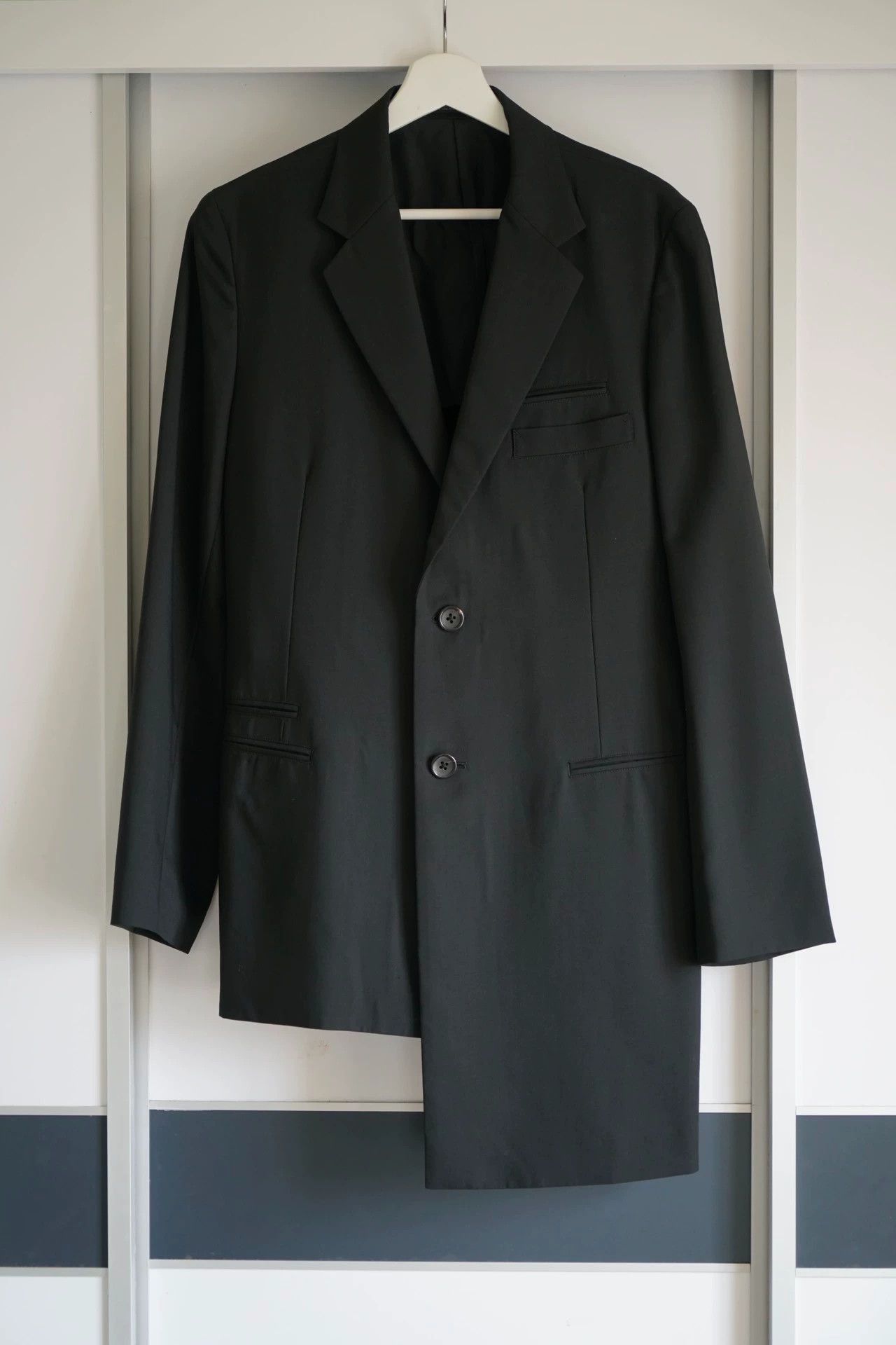 Yohji Yamamoto Black Single-Breasted Blazer - Size M Size US M / EU 48-50 / 2 - 1 Thumbnail
