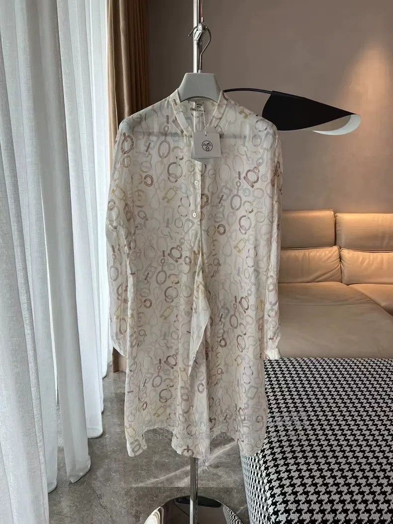Hermes Hermes Ribbon Silk Dress Size XS / US 0-2 / IT 36-38 - 1 Thumbnail