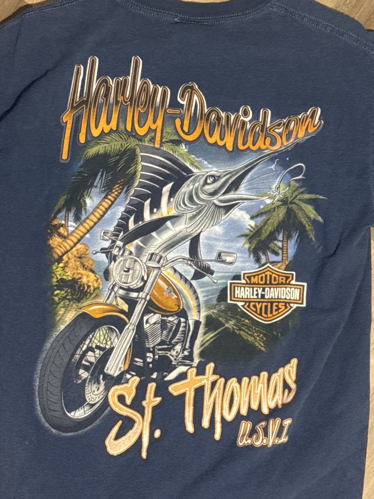 Harley Davidson Harley Davidson St Thomas Tee Size US L / EU 52-54 / 3 - 2 Thumbnail