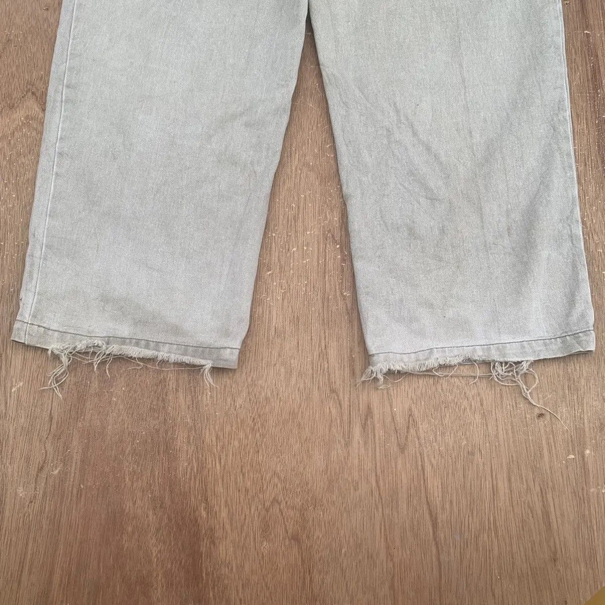 Japanese Brand BAGGY VINTAGE GRAP HITE TROUSERS SKATE GANG FADED PANTS Size US 30 / EU 46 - 14 Thumbnail